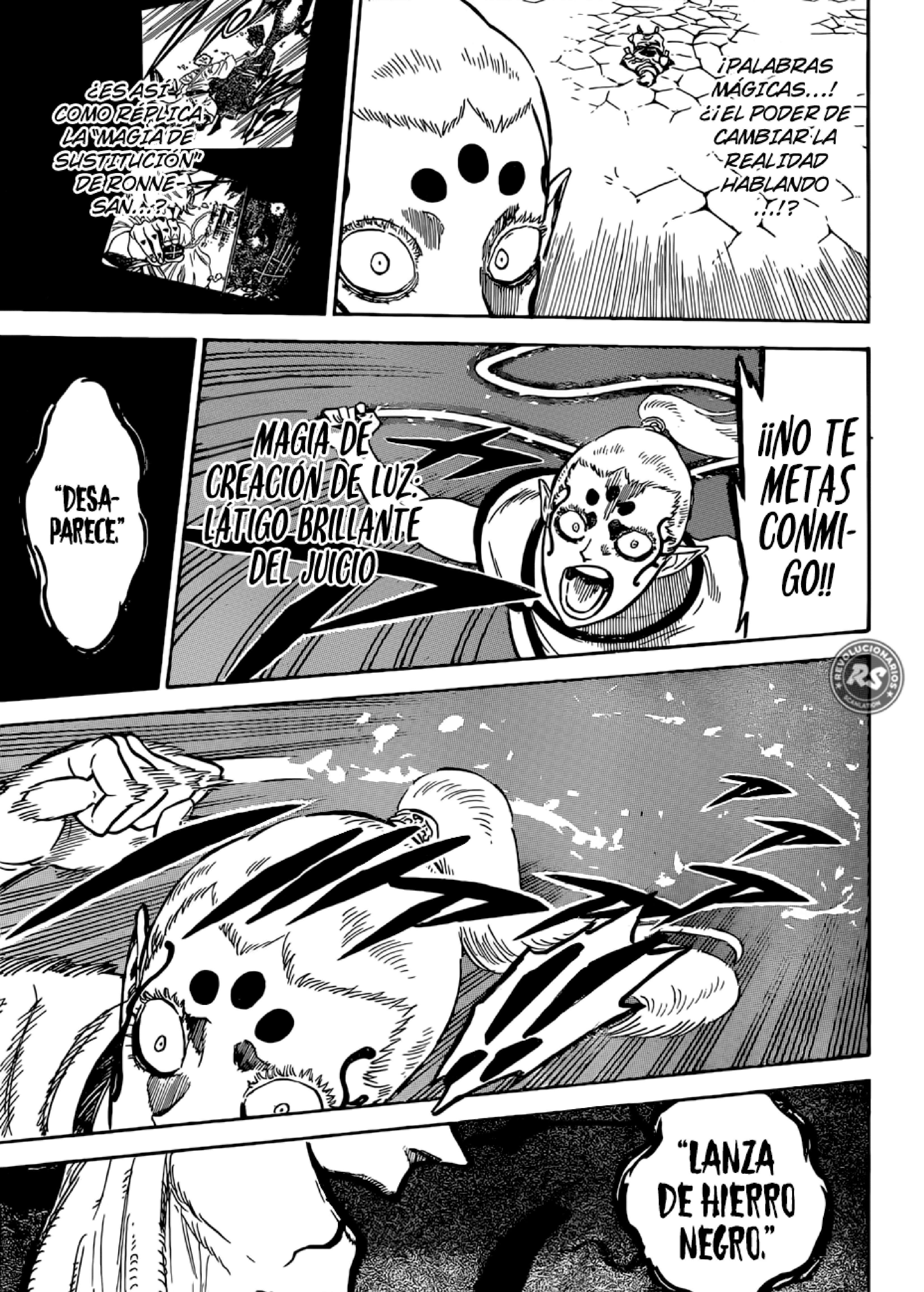 Read black Clover es Manga Online