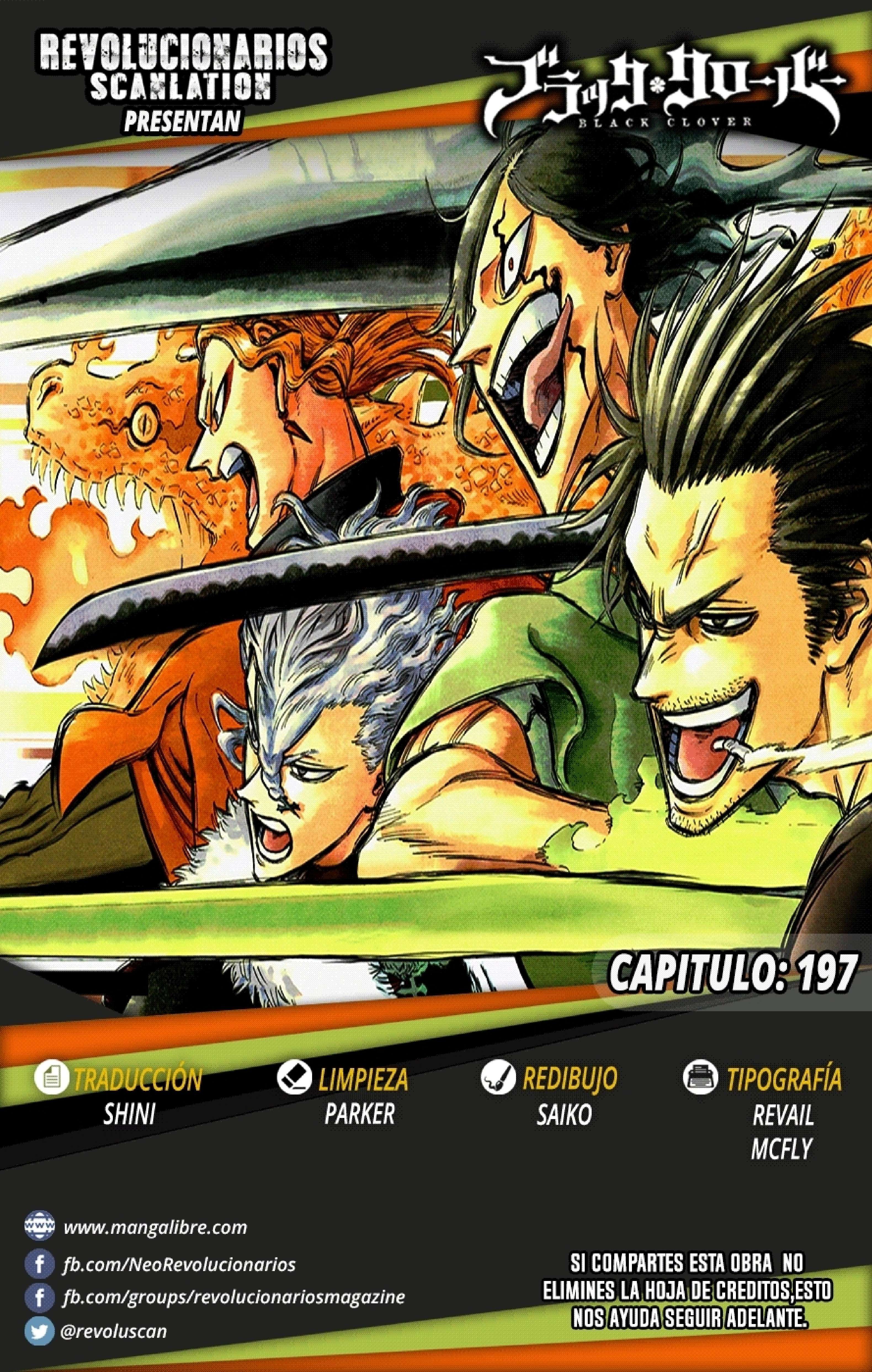 Read black Clover es Manga Online