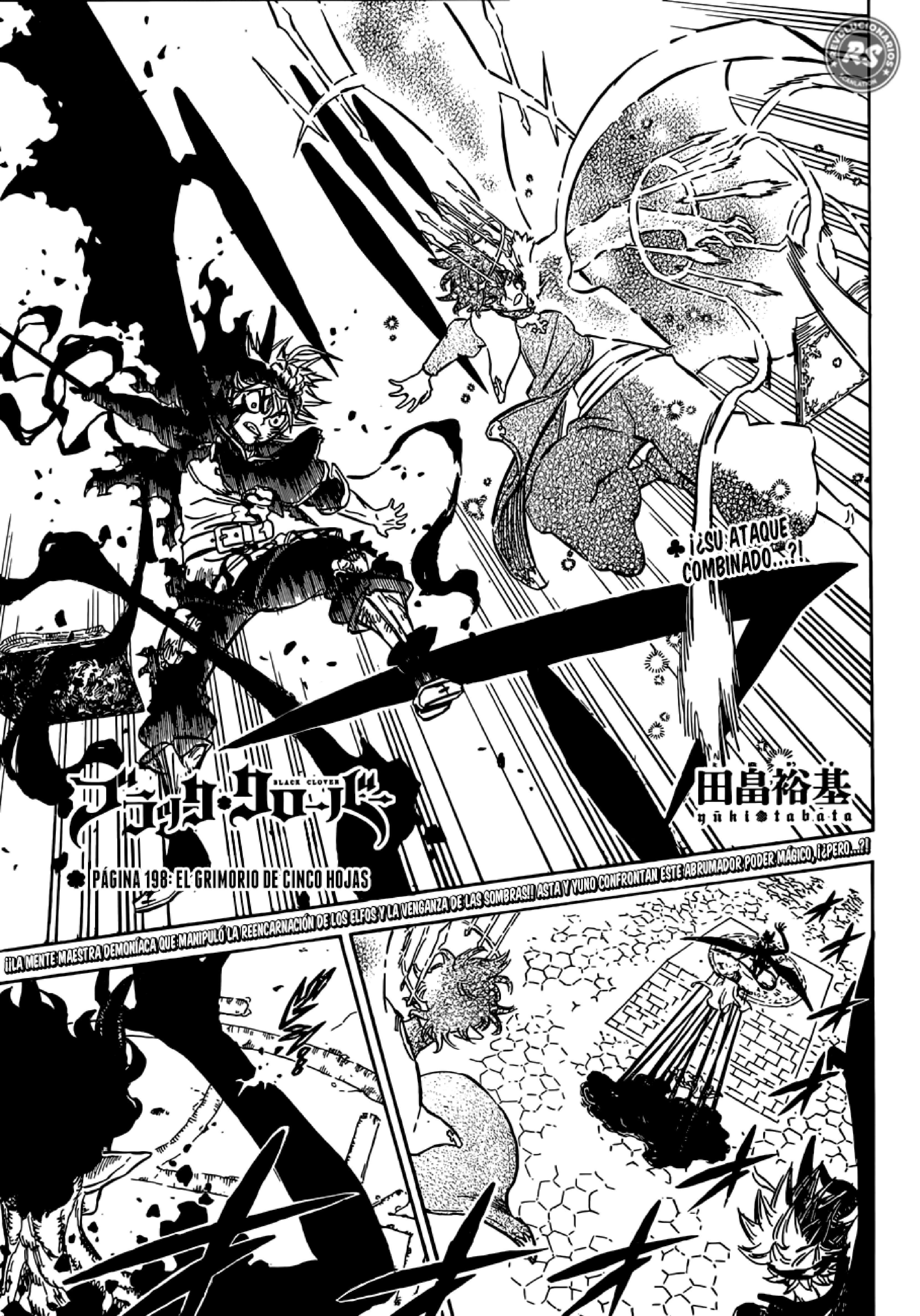 Read black Clover es Manga Online