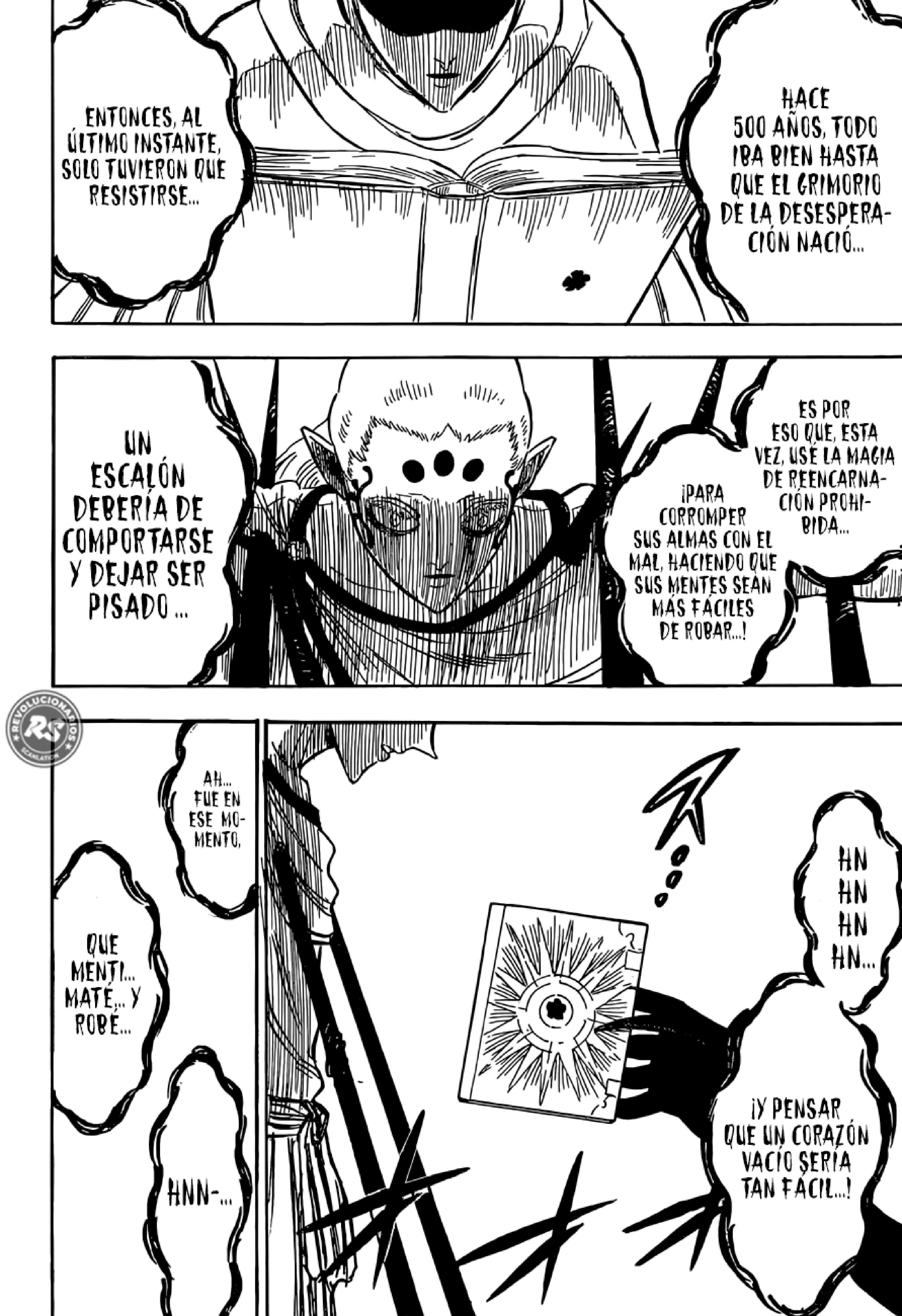 Read black Clover es Manga Online