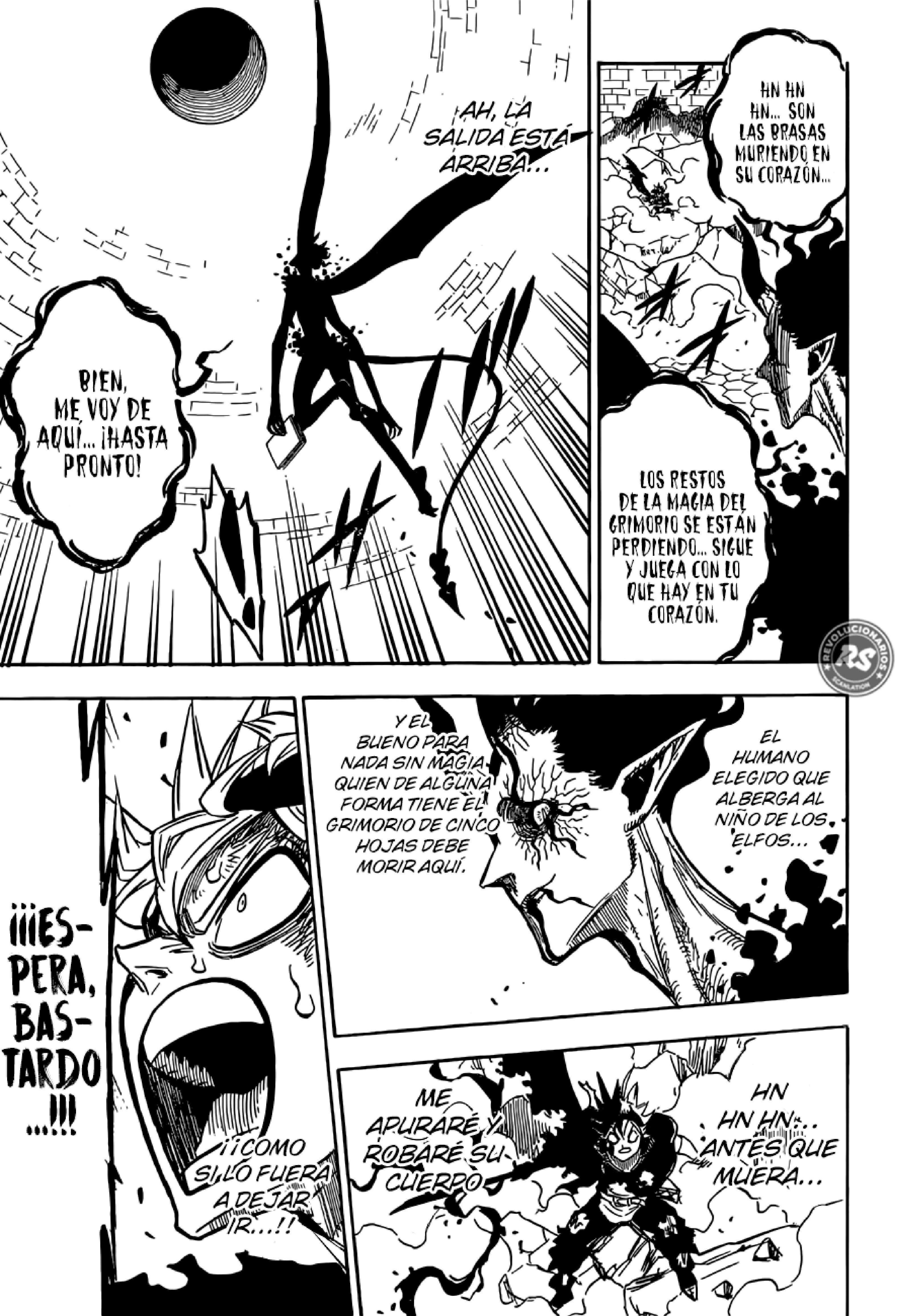 Read black Clover es Manga Online