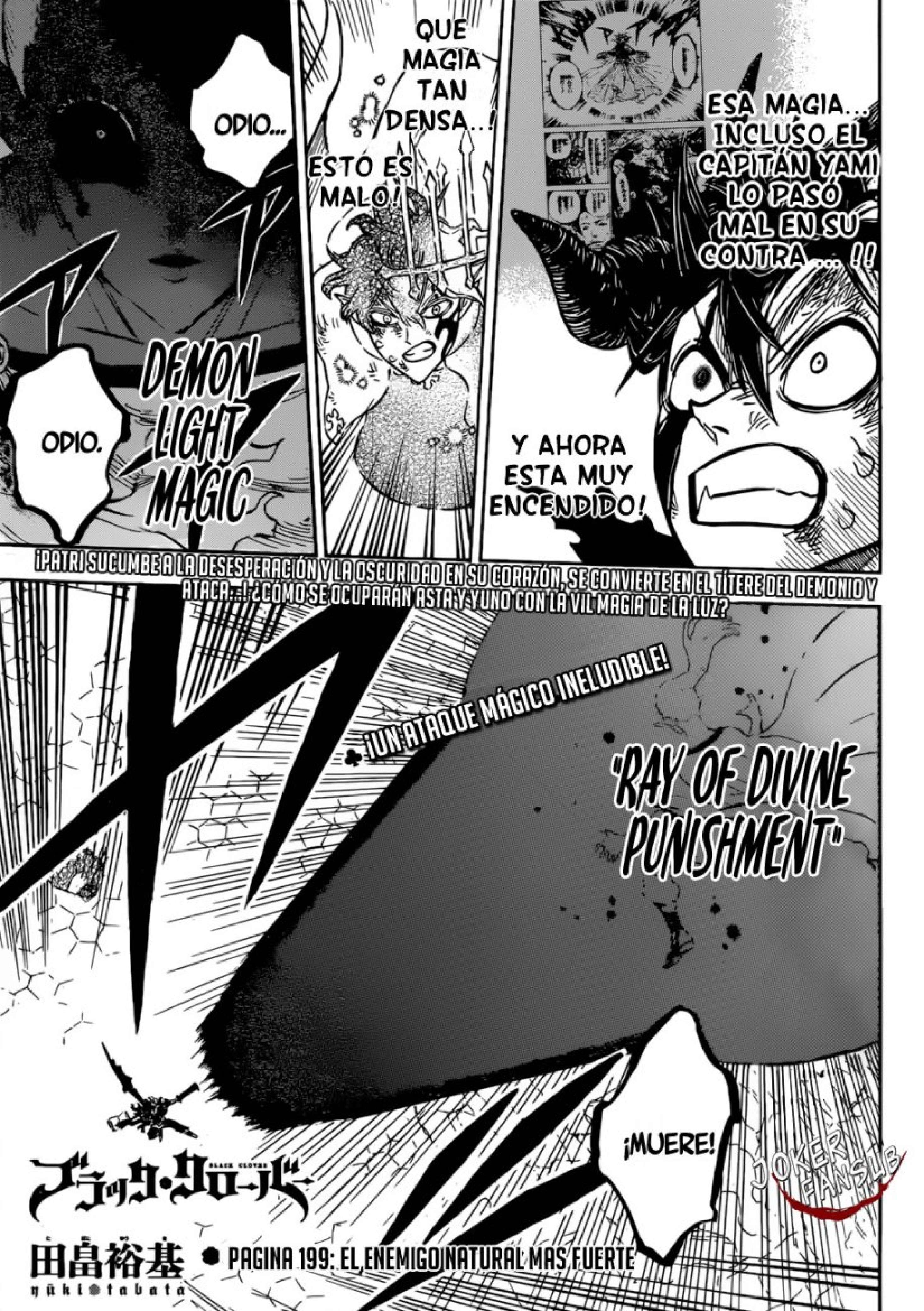 Read black Clover es Manga Online