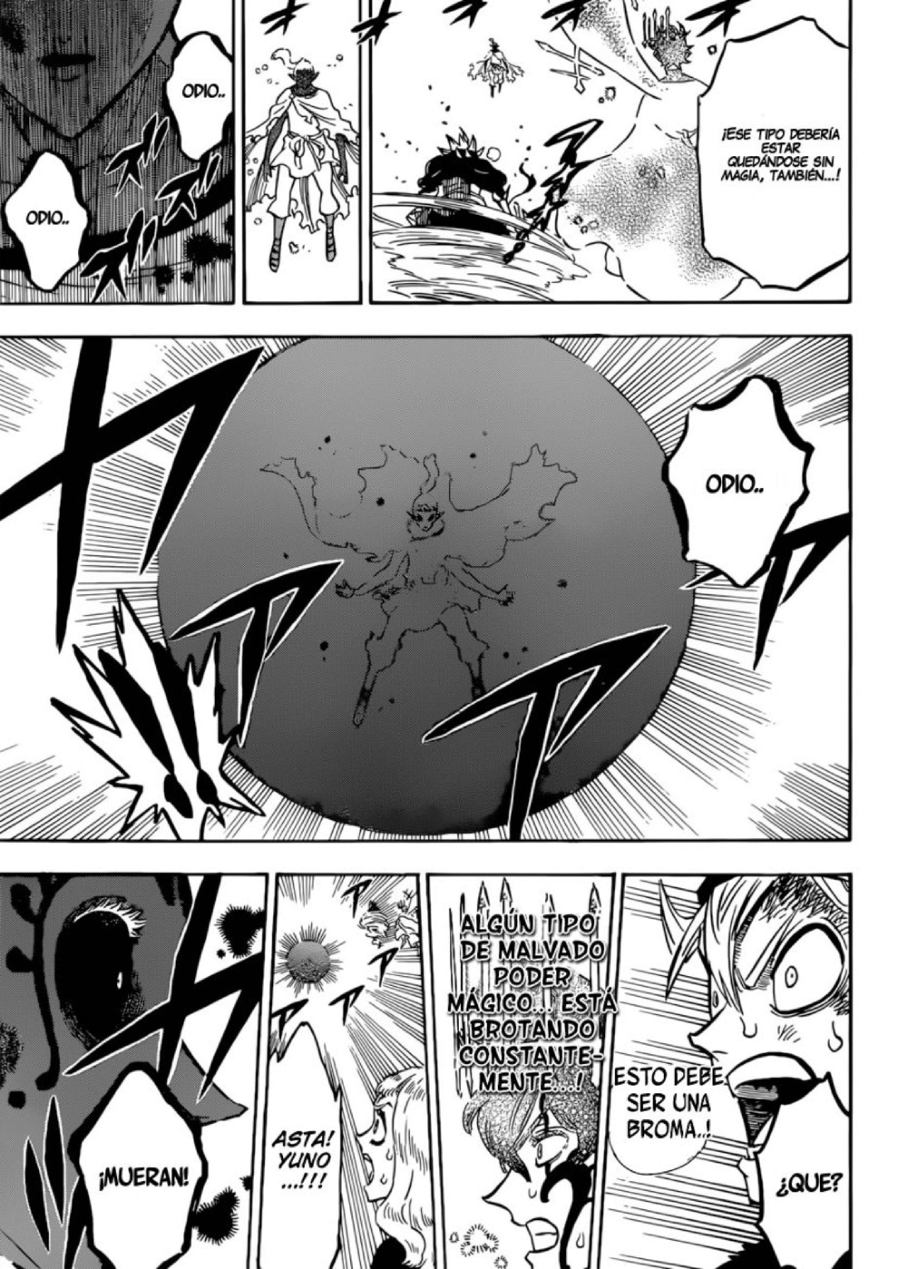 Read black Clover es Manga Online