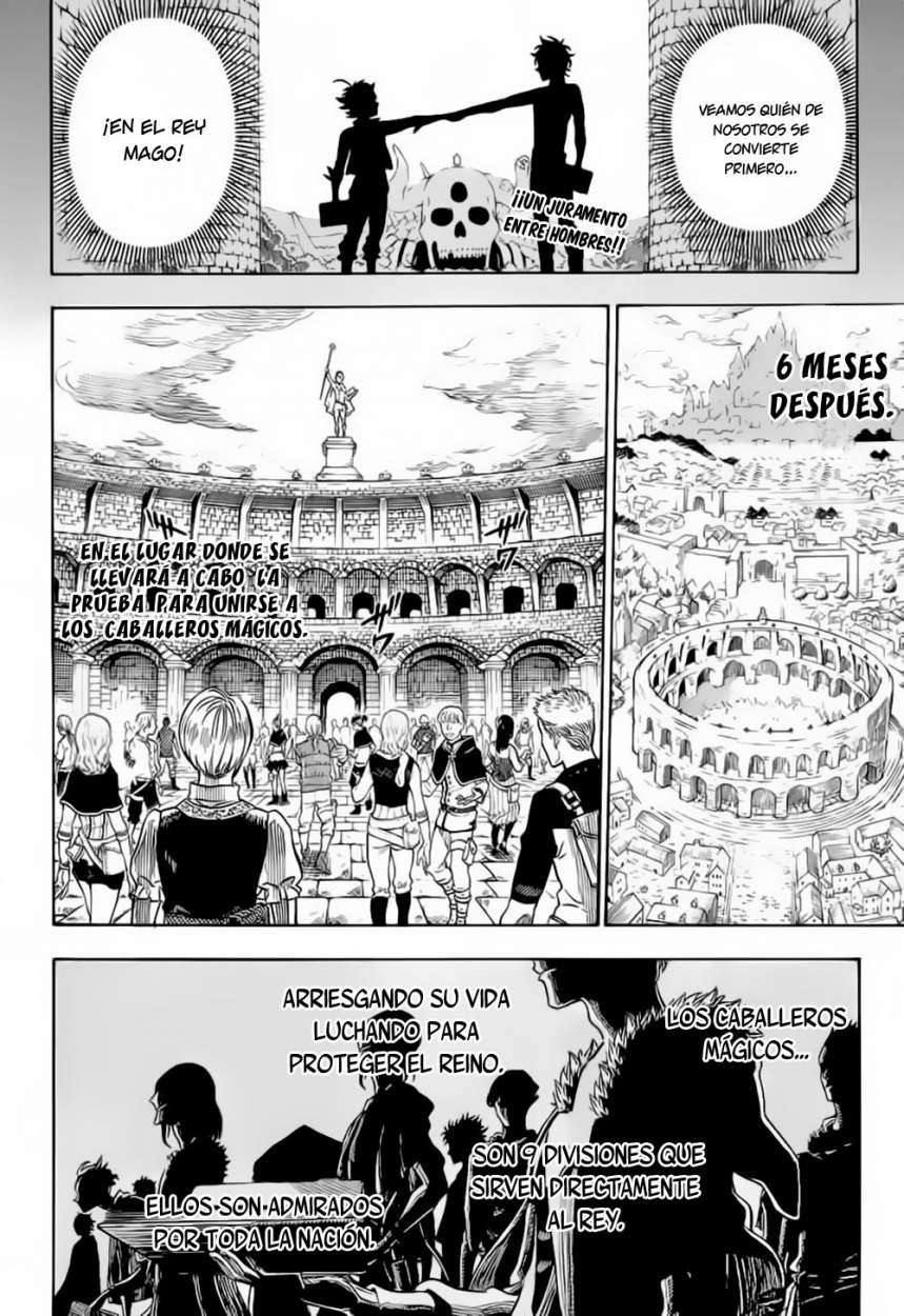 Read black Clover es Manga Online