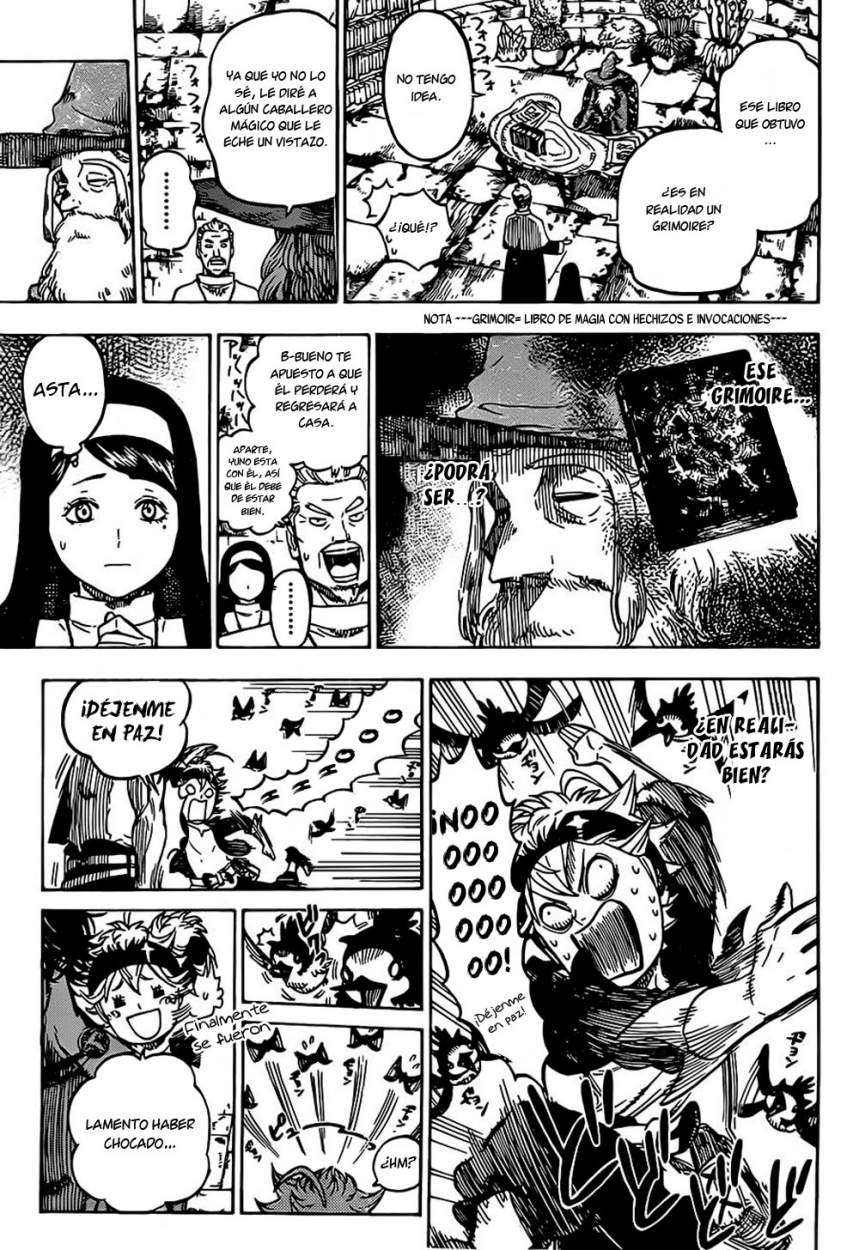 Read black Clover es Manga Online