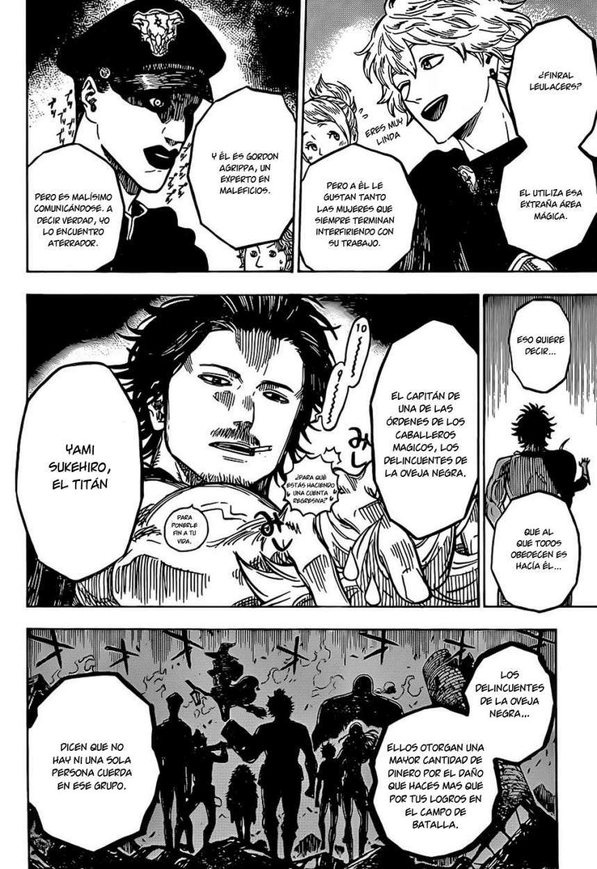 Read black Clover es Manga Online