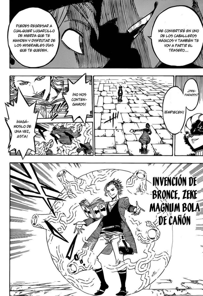 Read black Clover es Manga Online