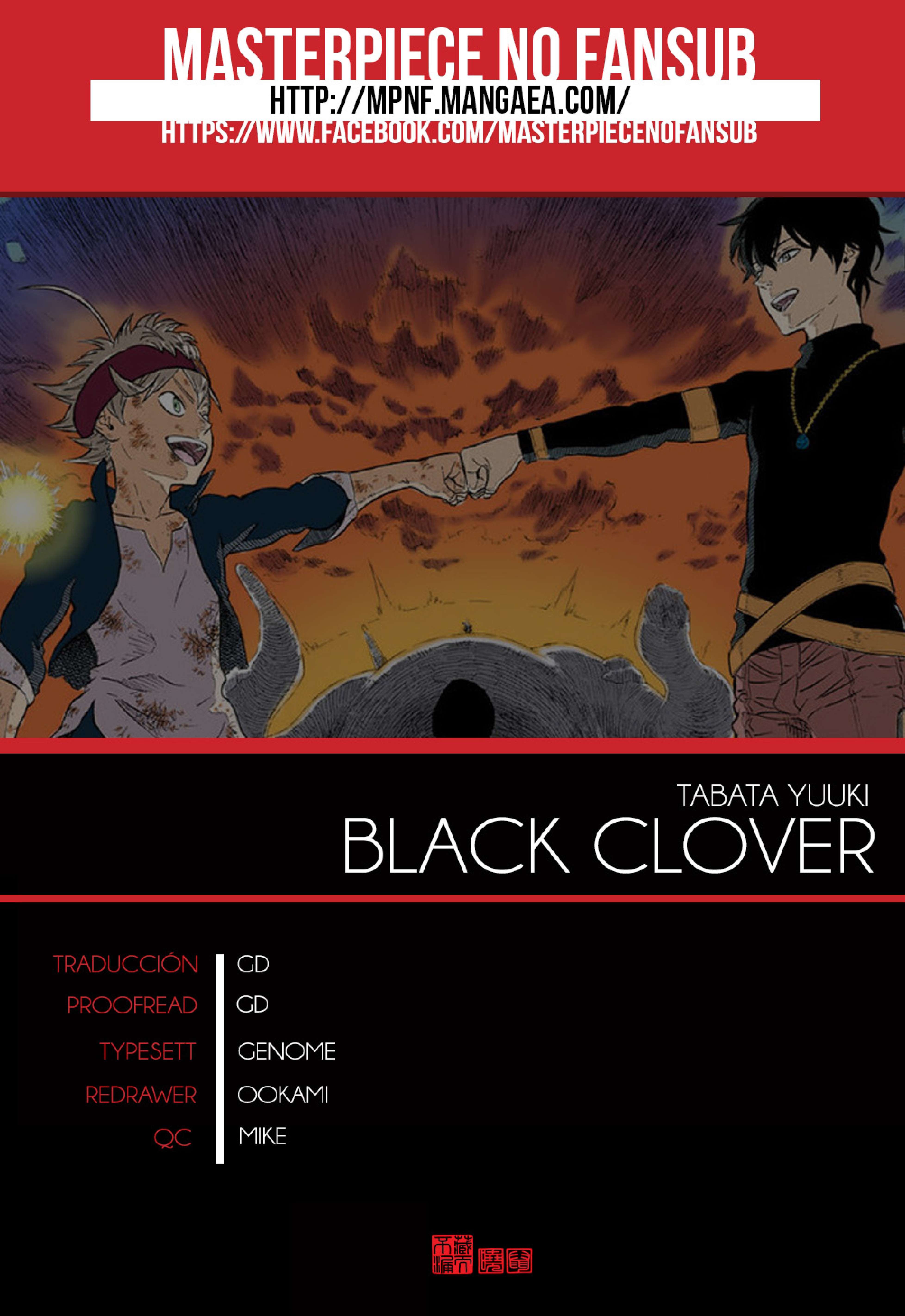 Read black Clover es Manga Online