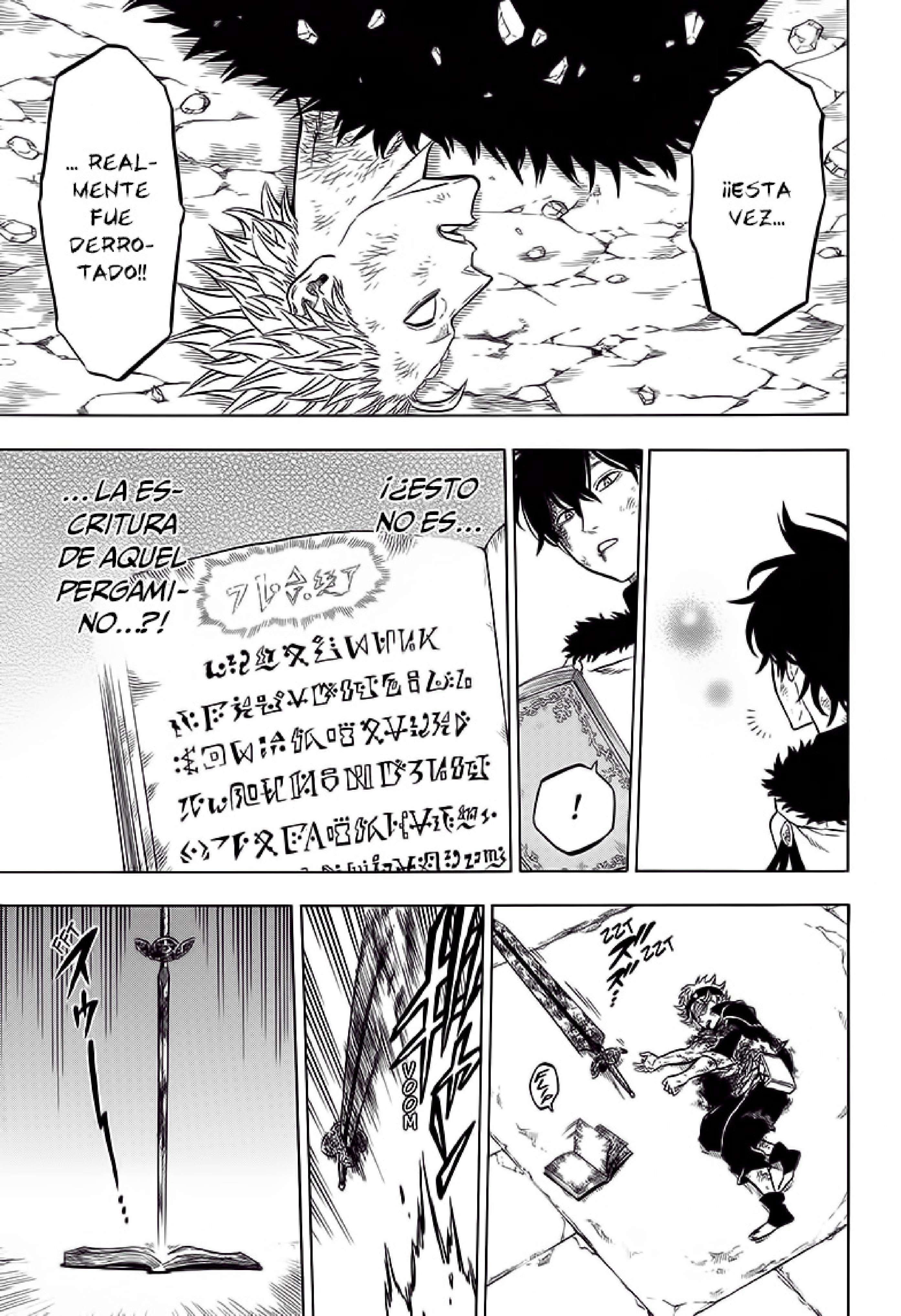 Read black Clover es Manga Online