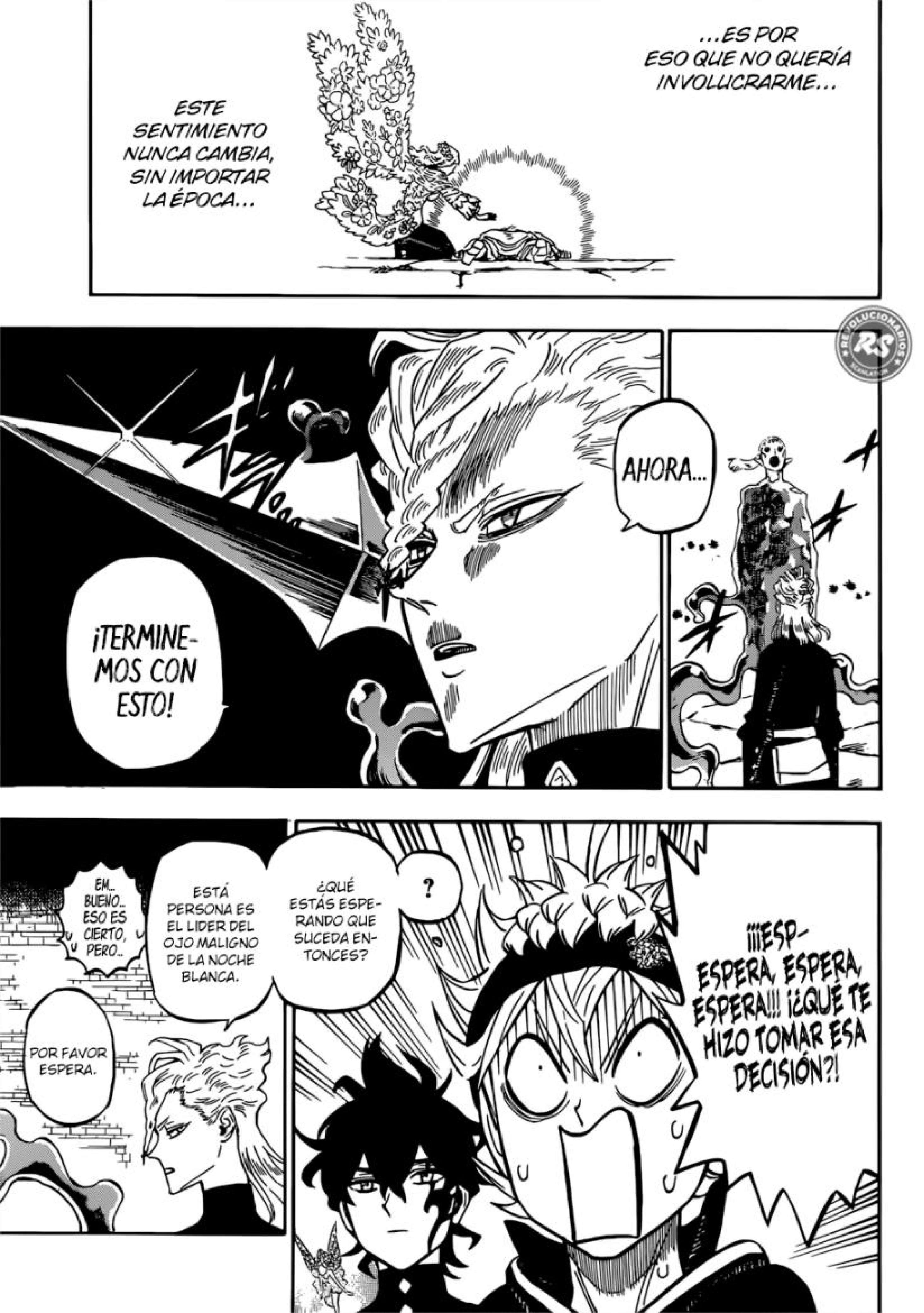Read black Clover es Manga Online
