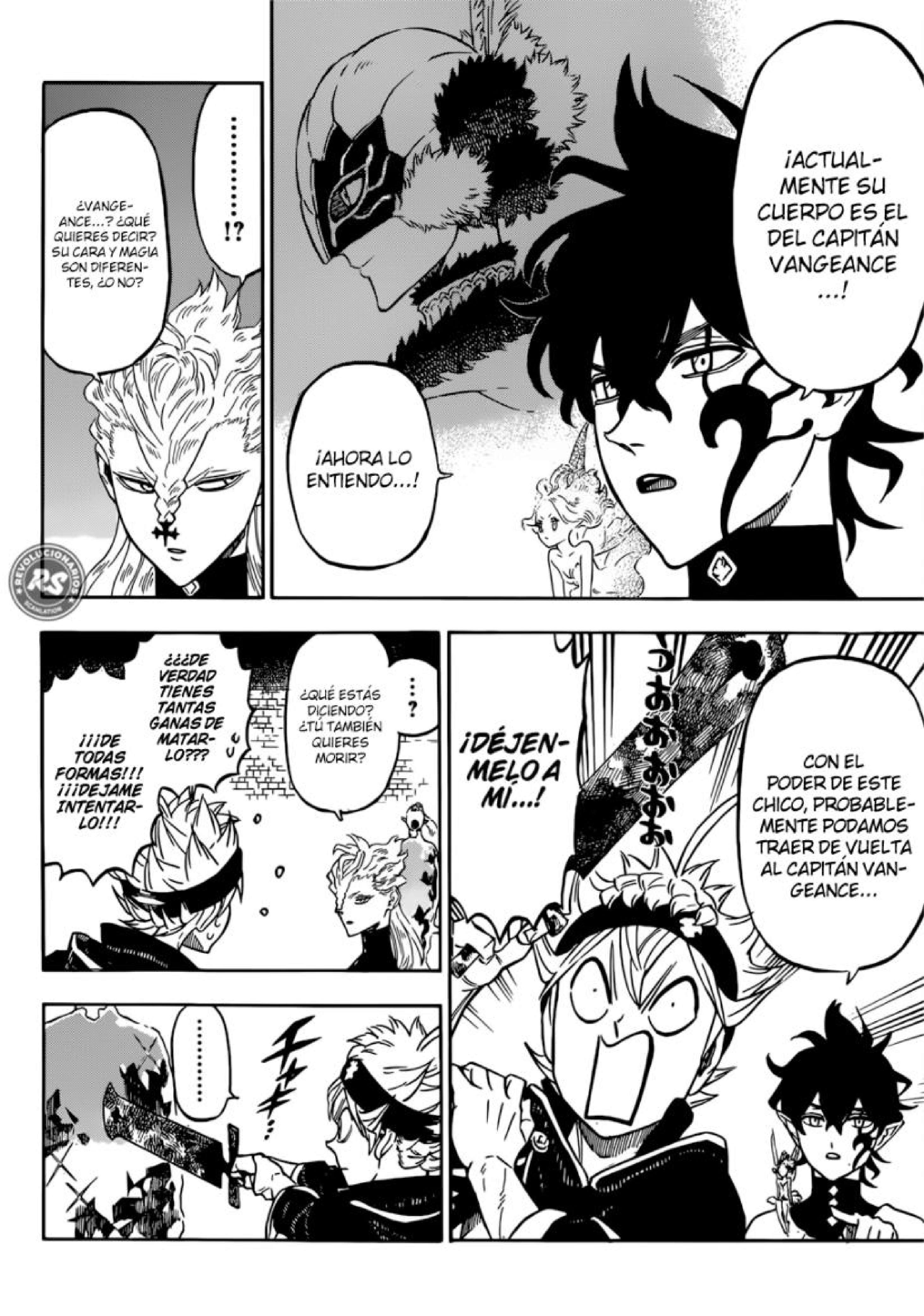 Read black Clover es Manga Online