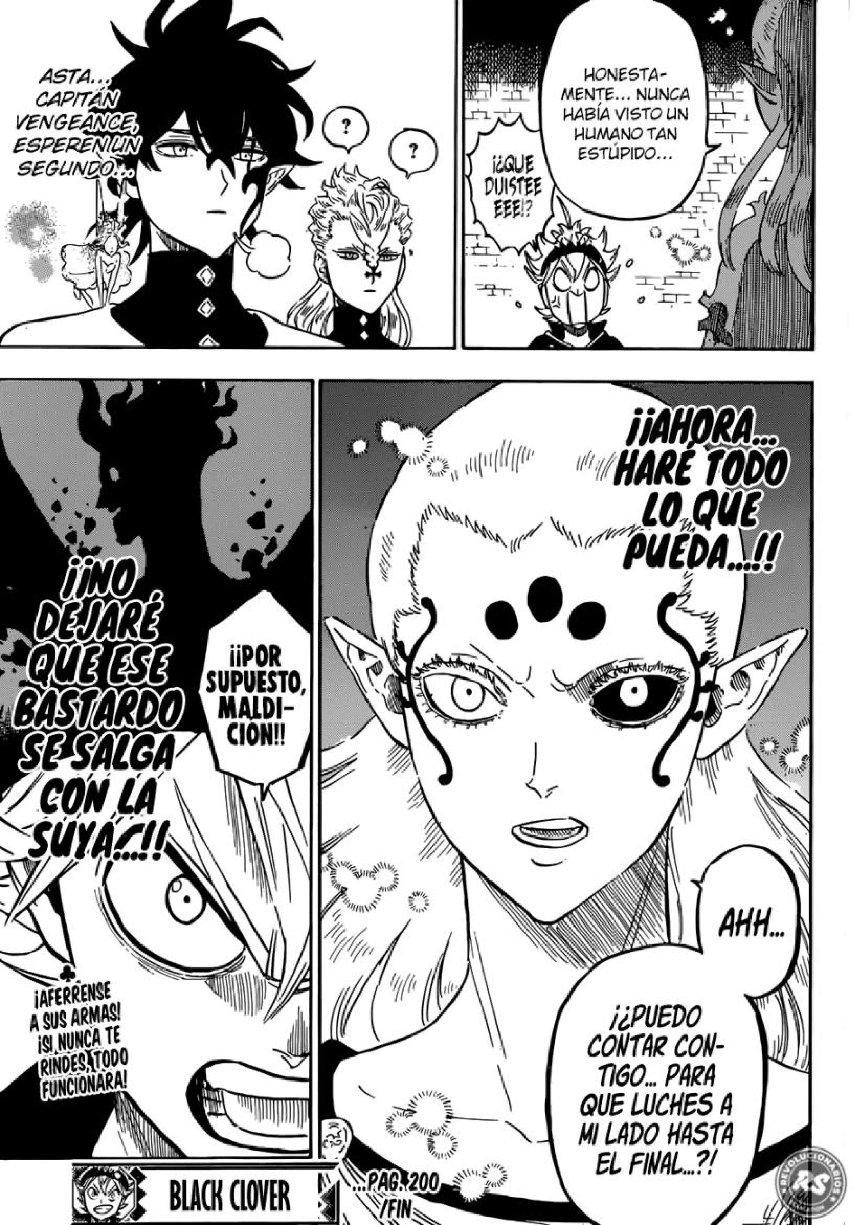 Read black Clover es Manga Online