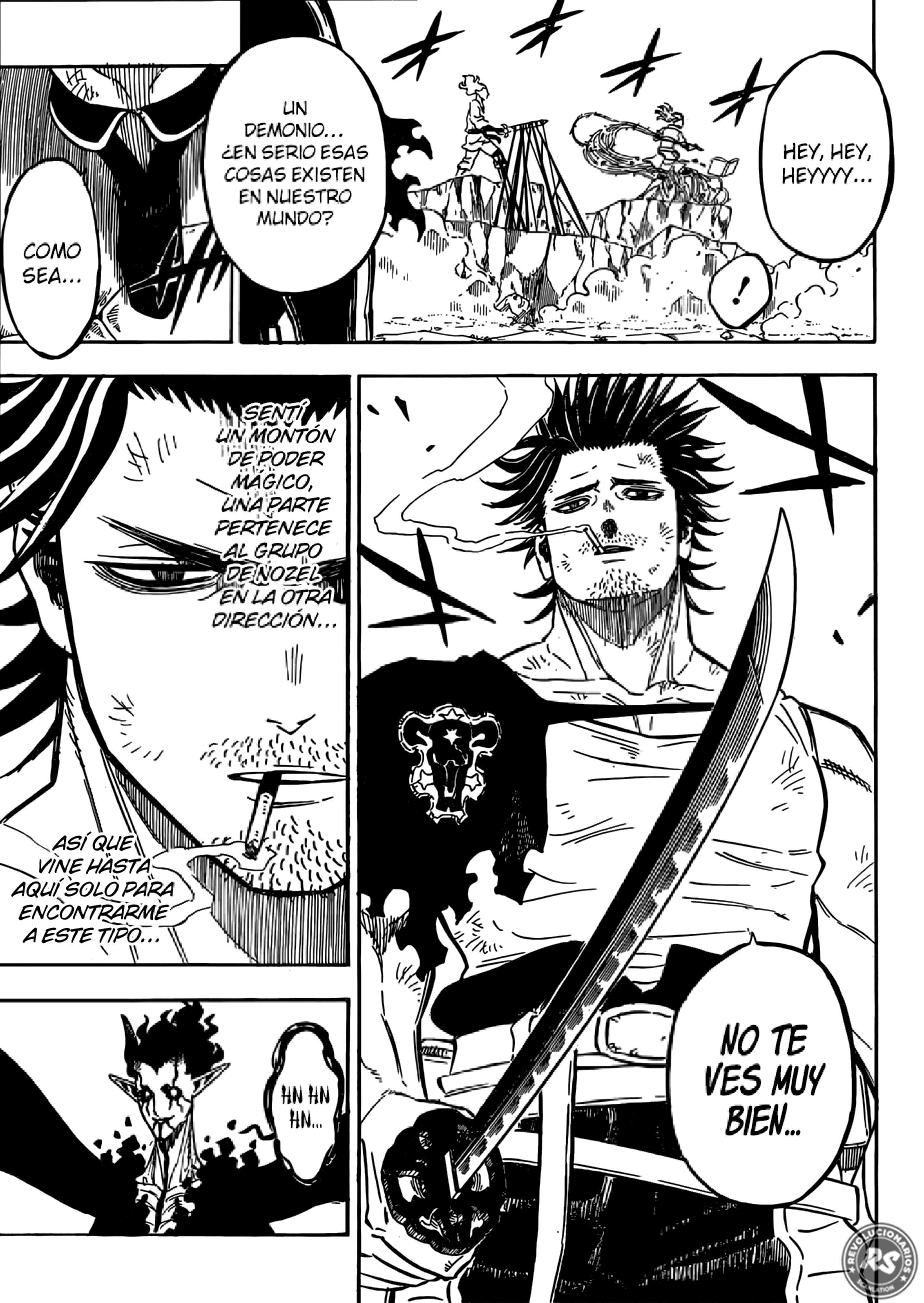 Read black Clover es Manga Online