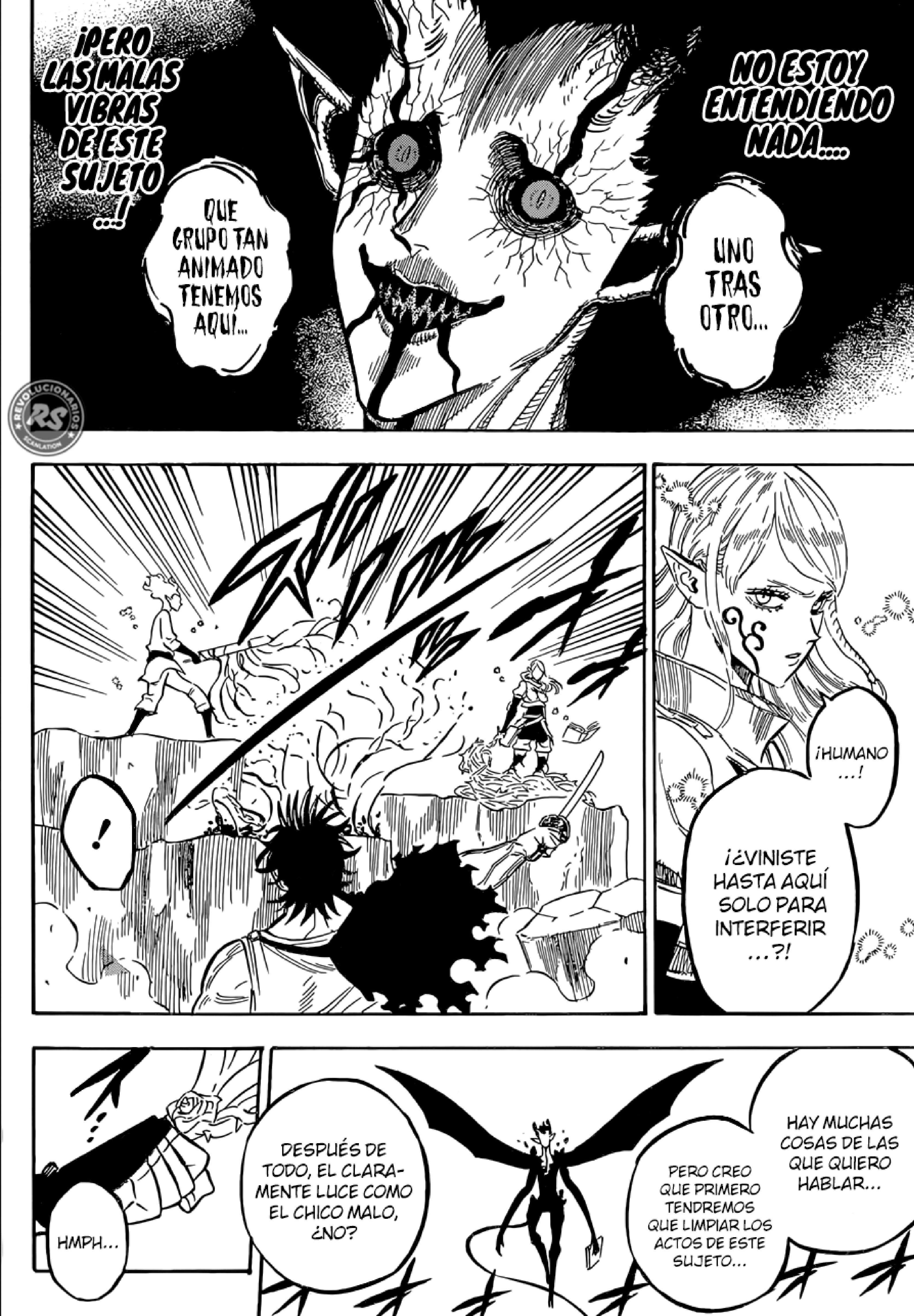 Read black Clover es Manga Online