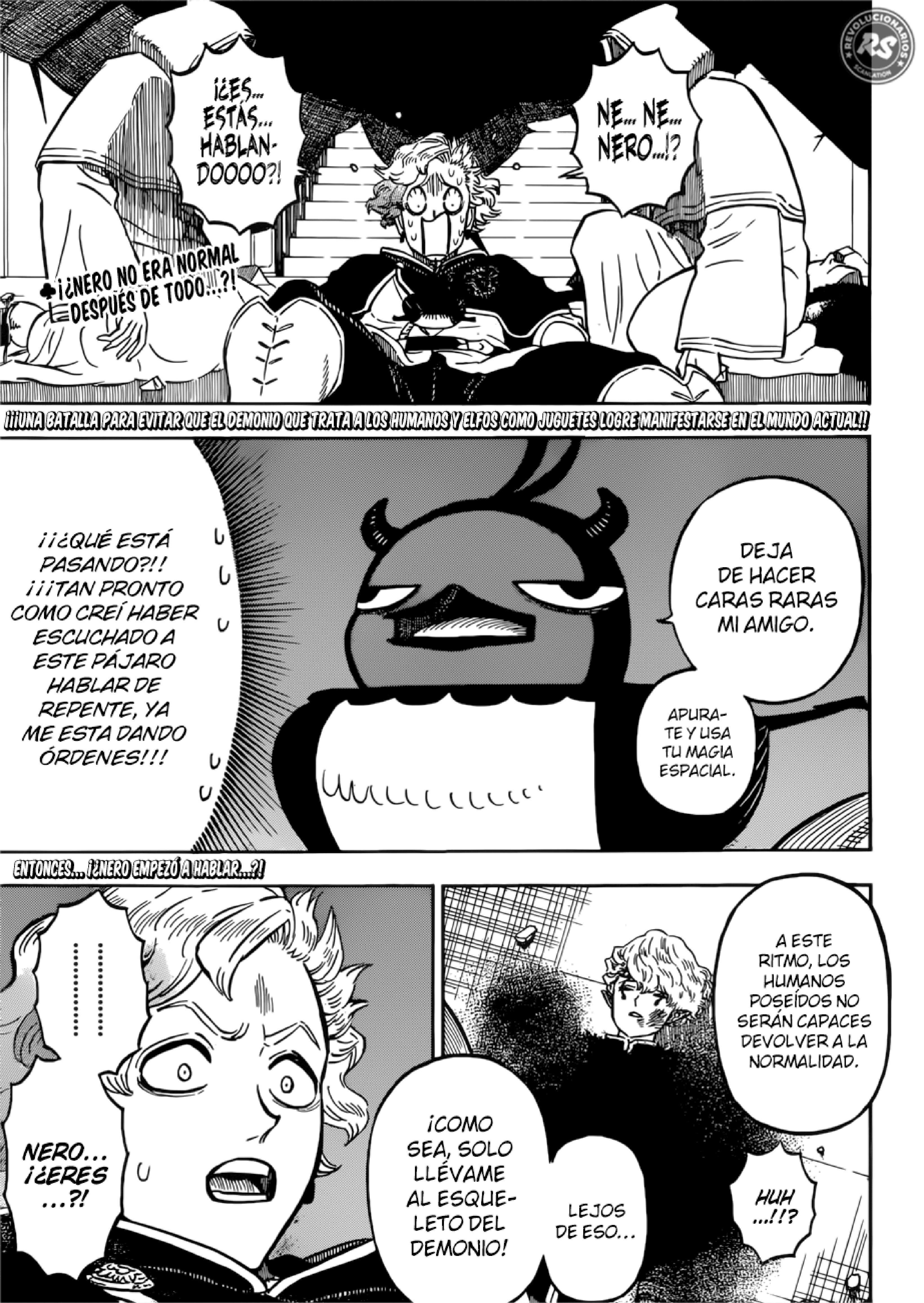 Read black Clover es Manga Online