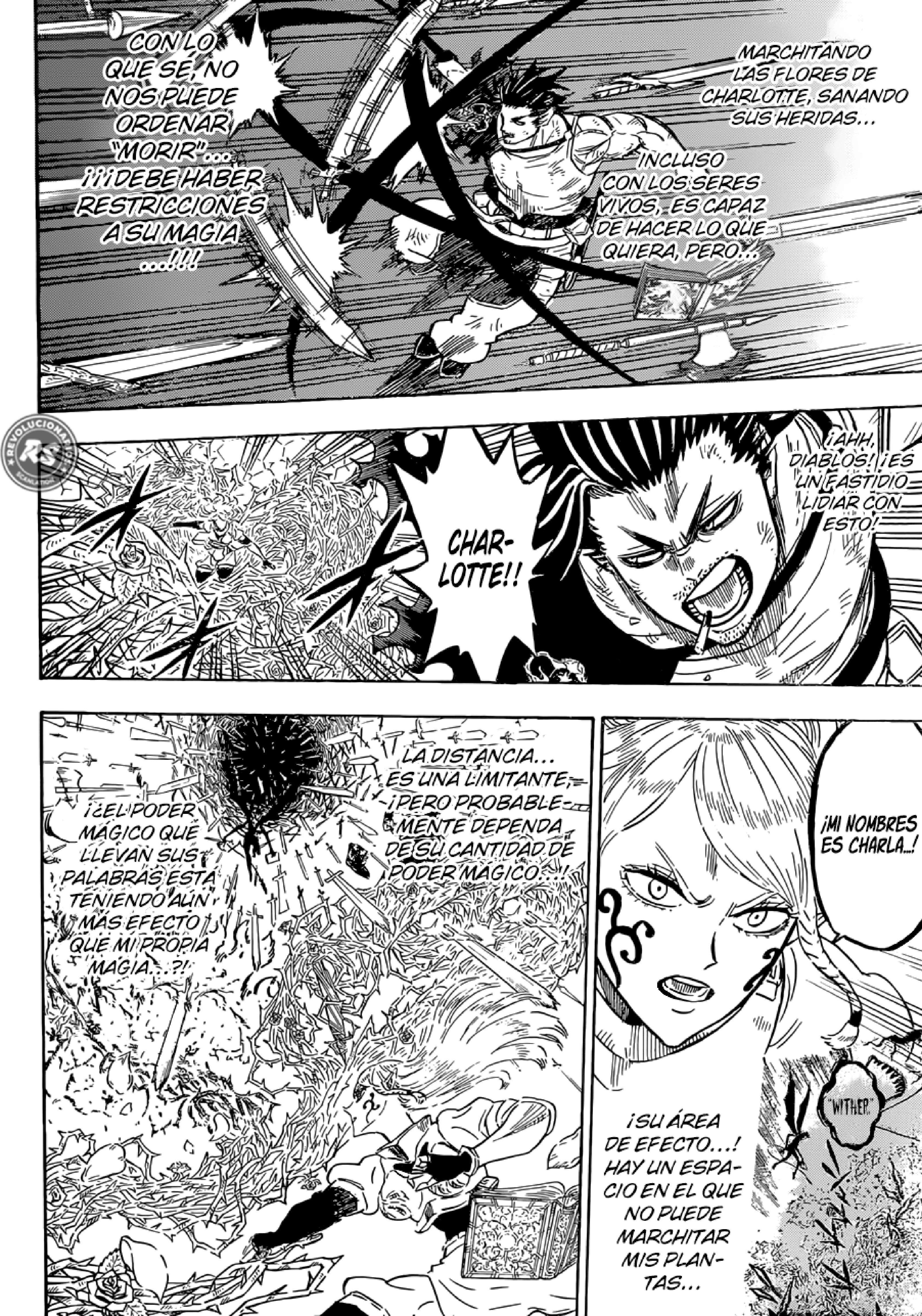 Read black Clover es Manga Online
