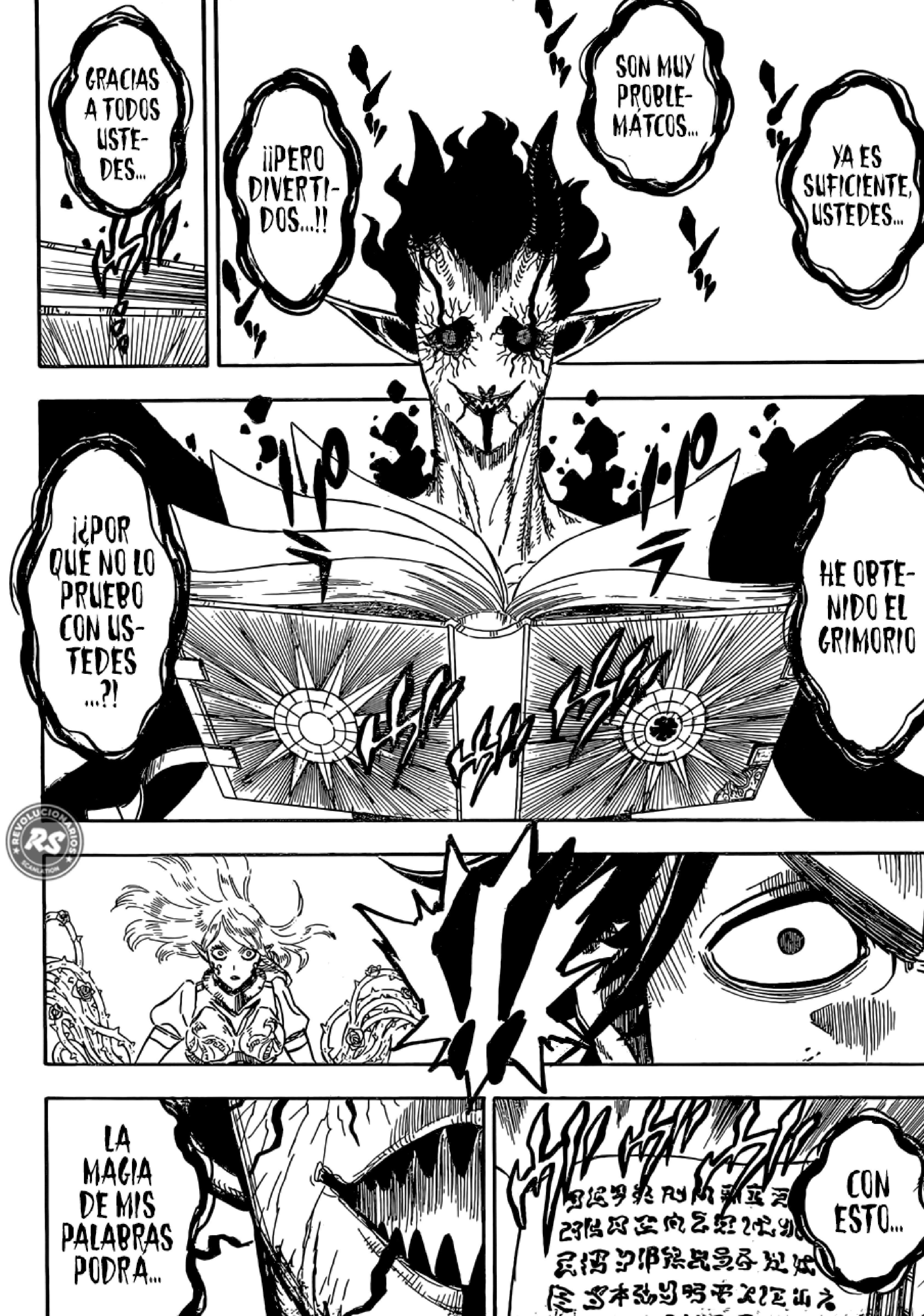 Read black Clover es Manga Online