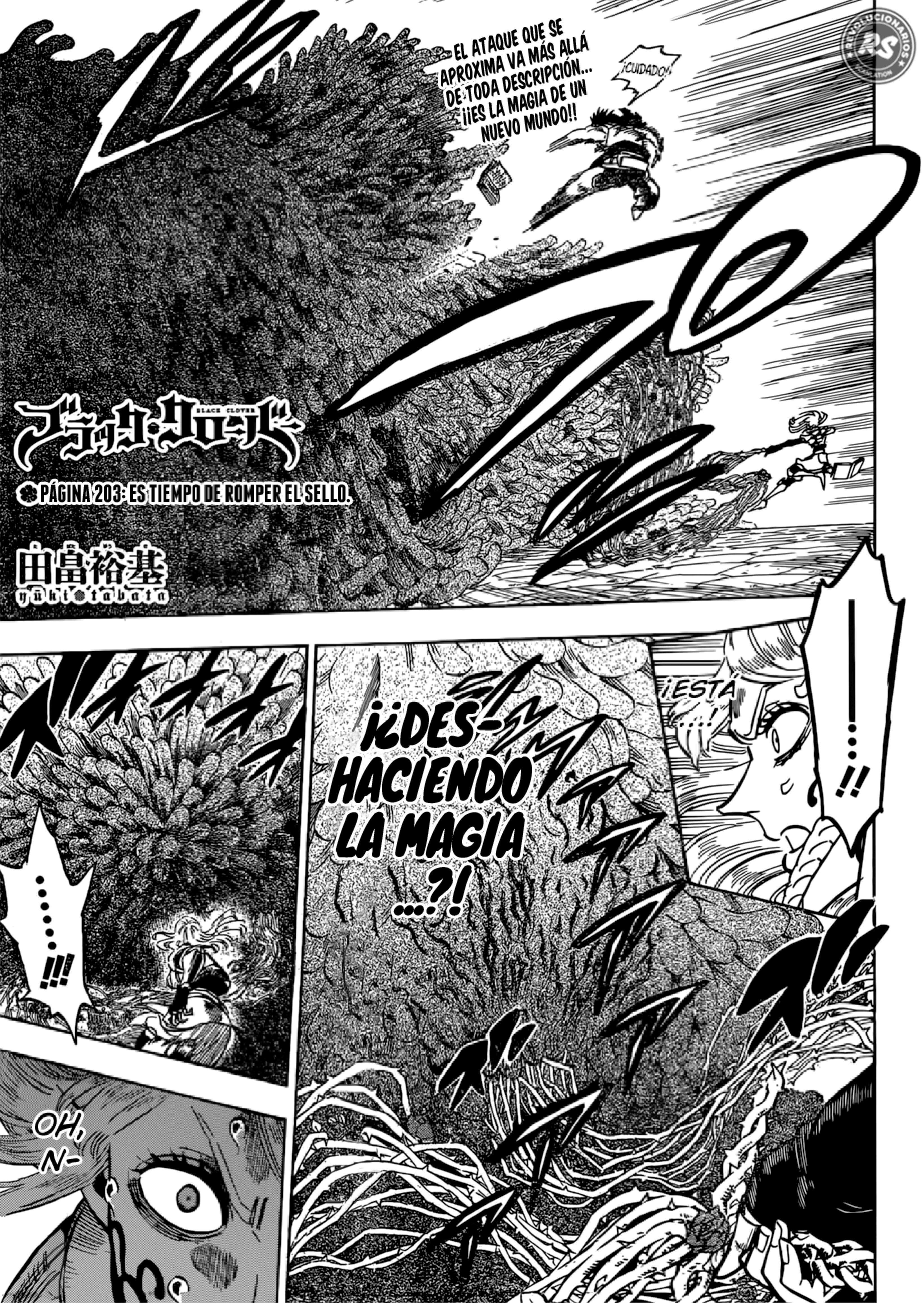 Read black Clover es Manga Online