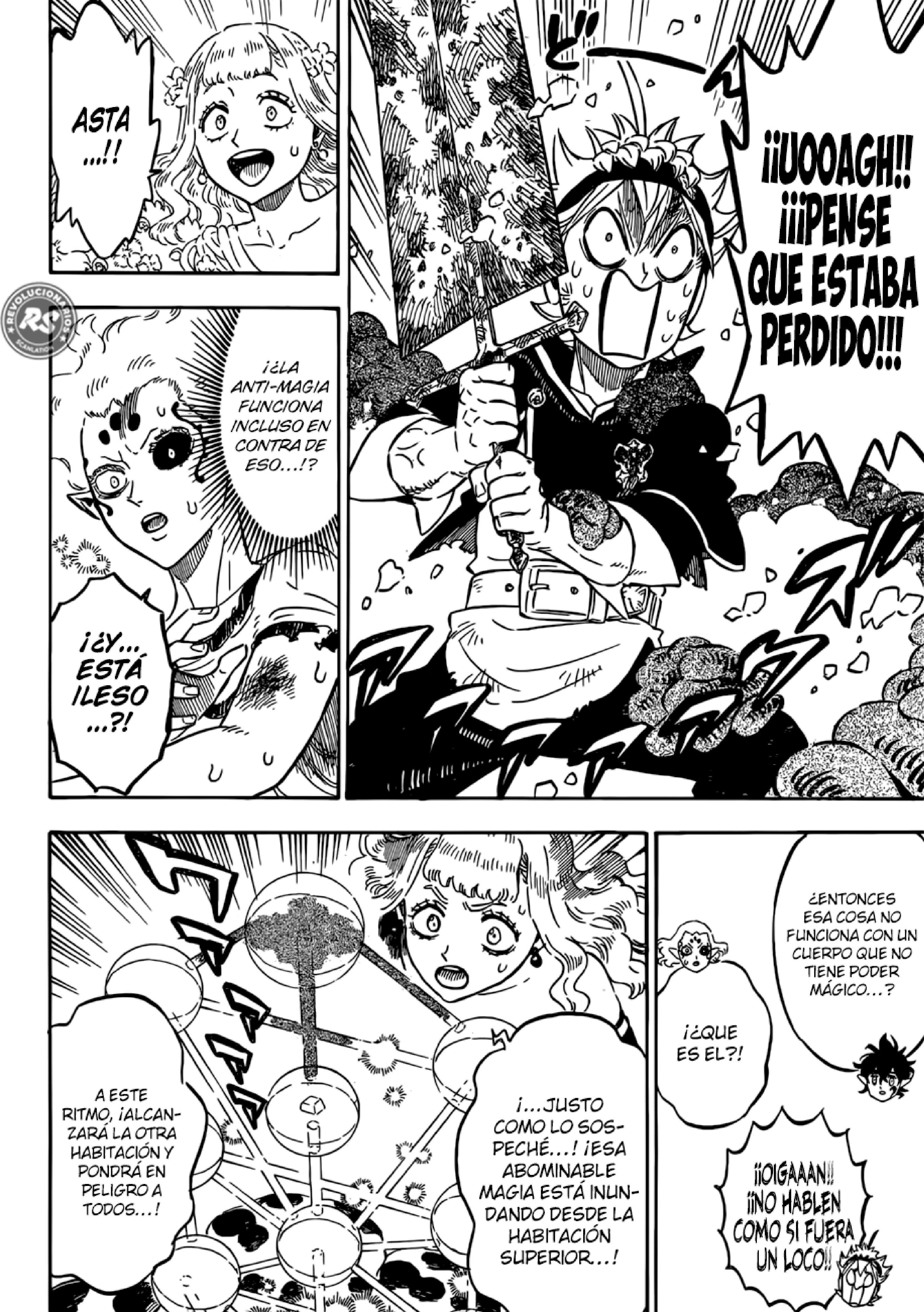 Read black Clover es Manga Online