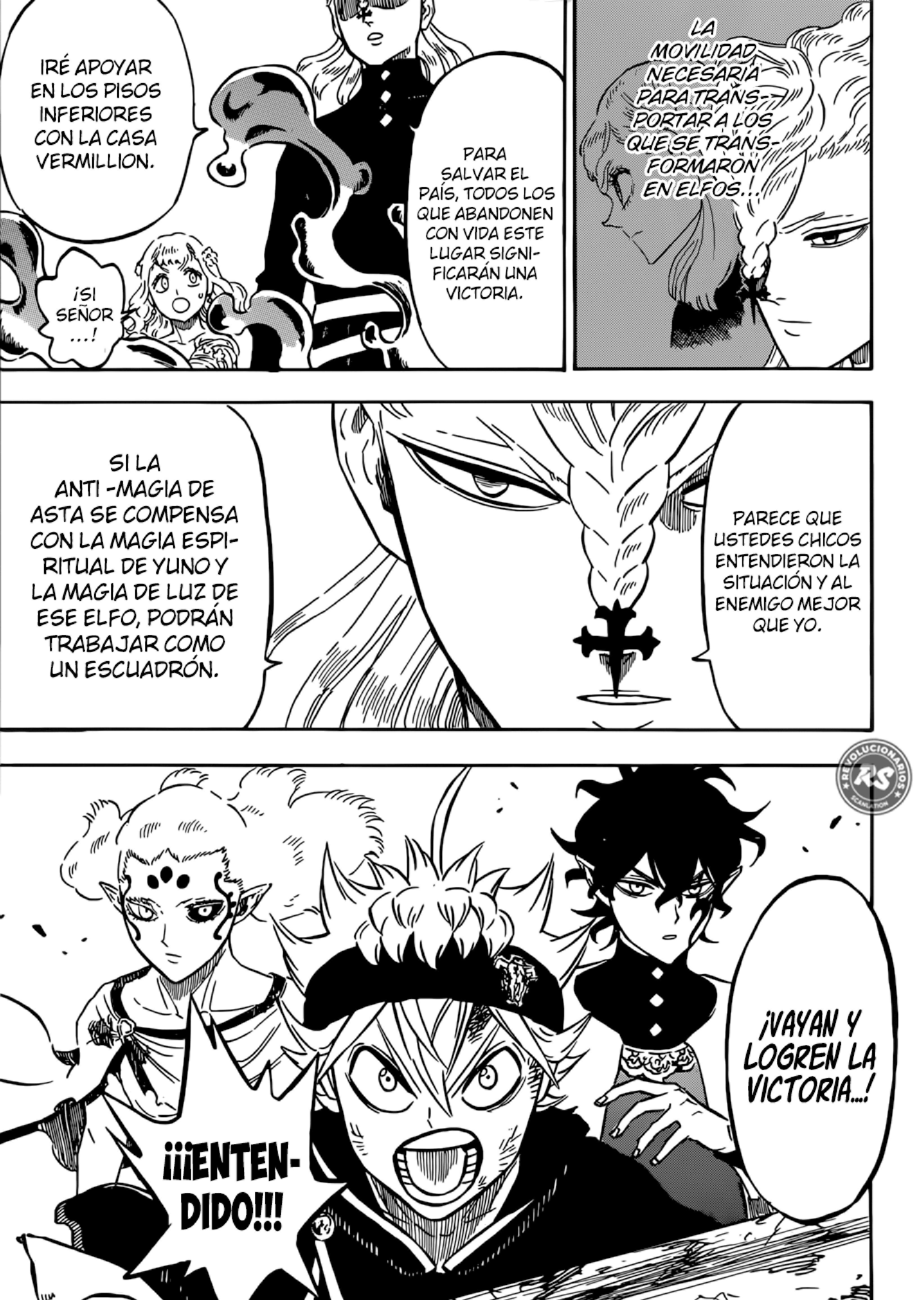 Read black Clover es Manga Online
