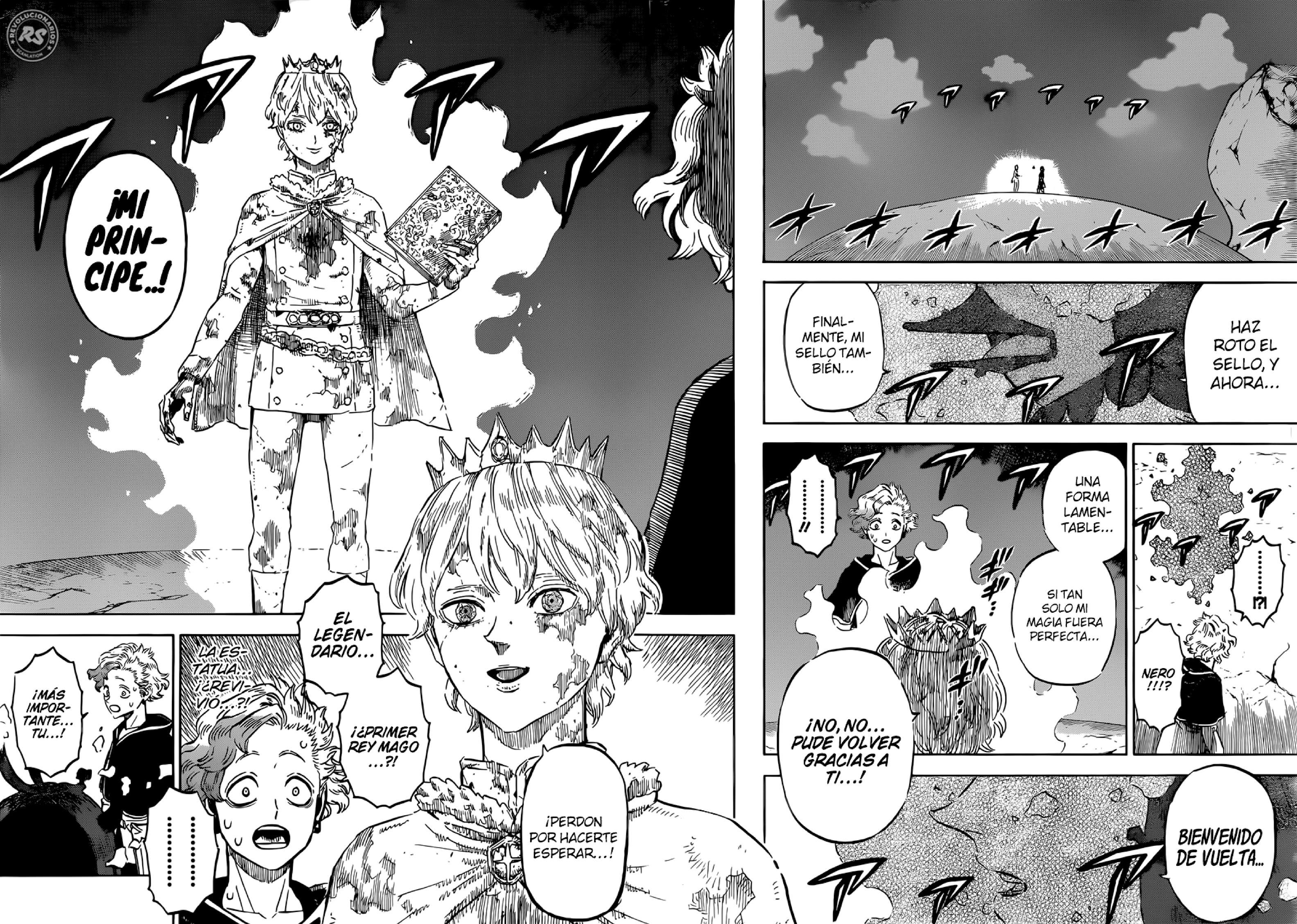 Read black Clover es Manga Online