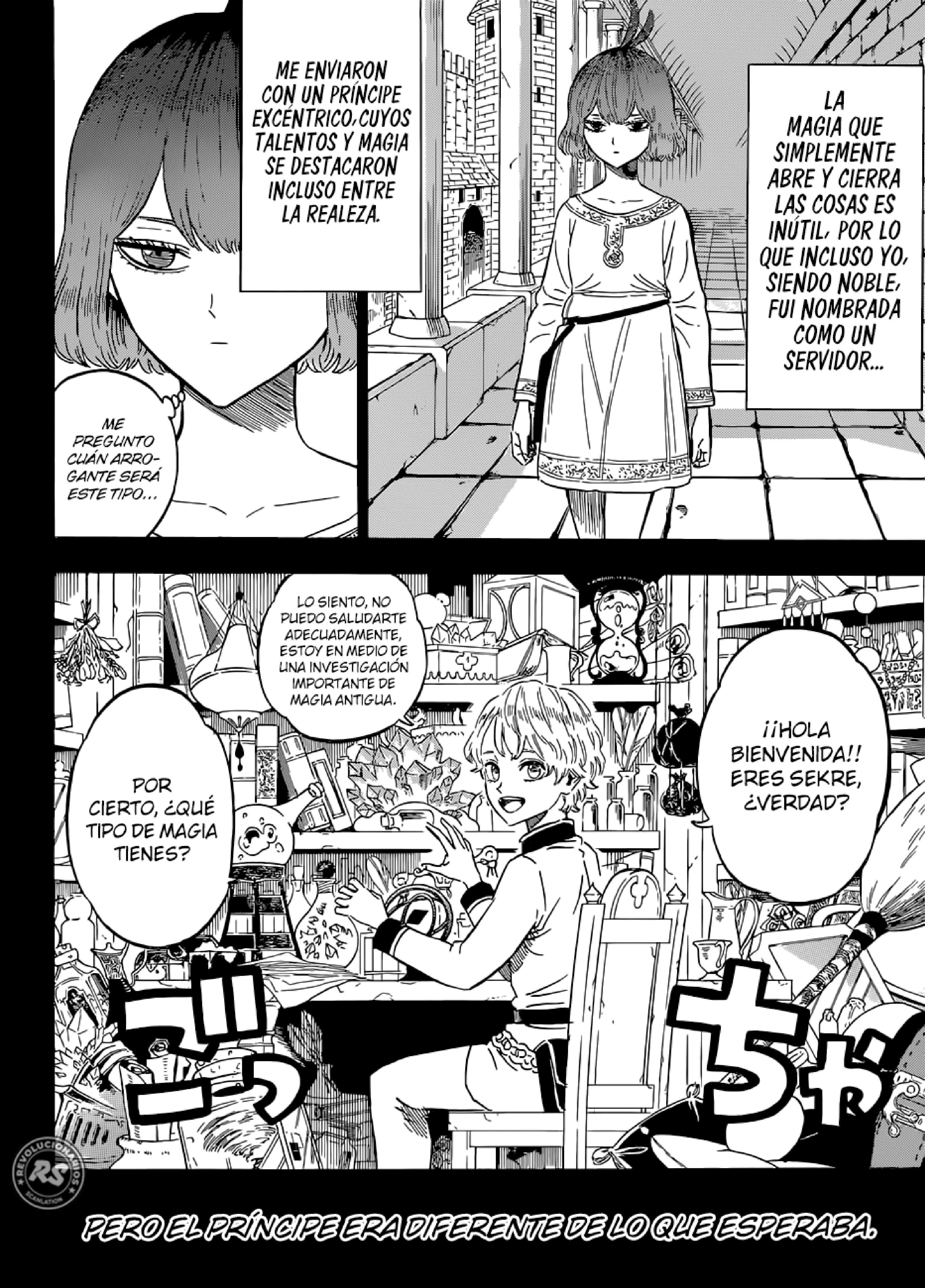 Read black Clover es Manga Online