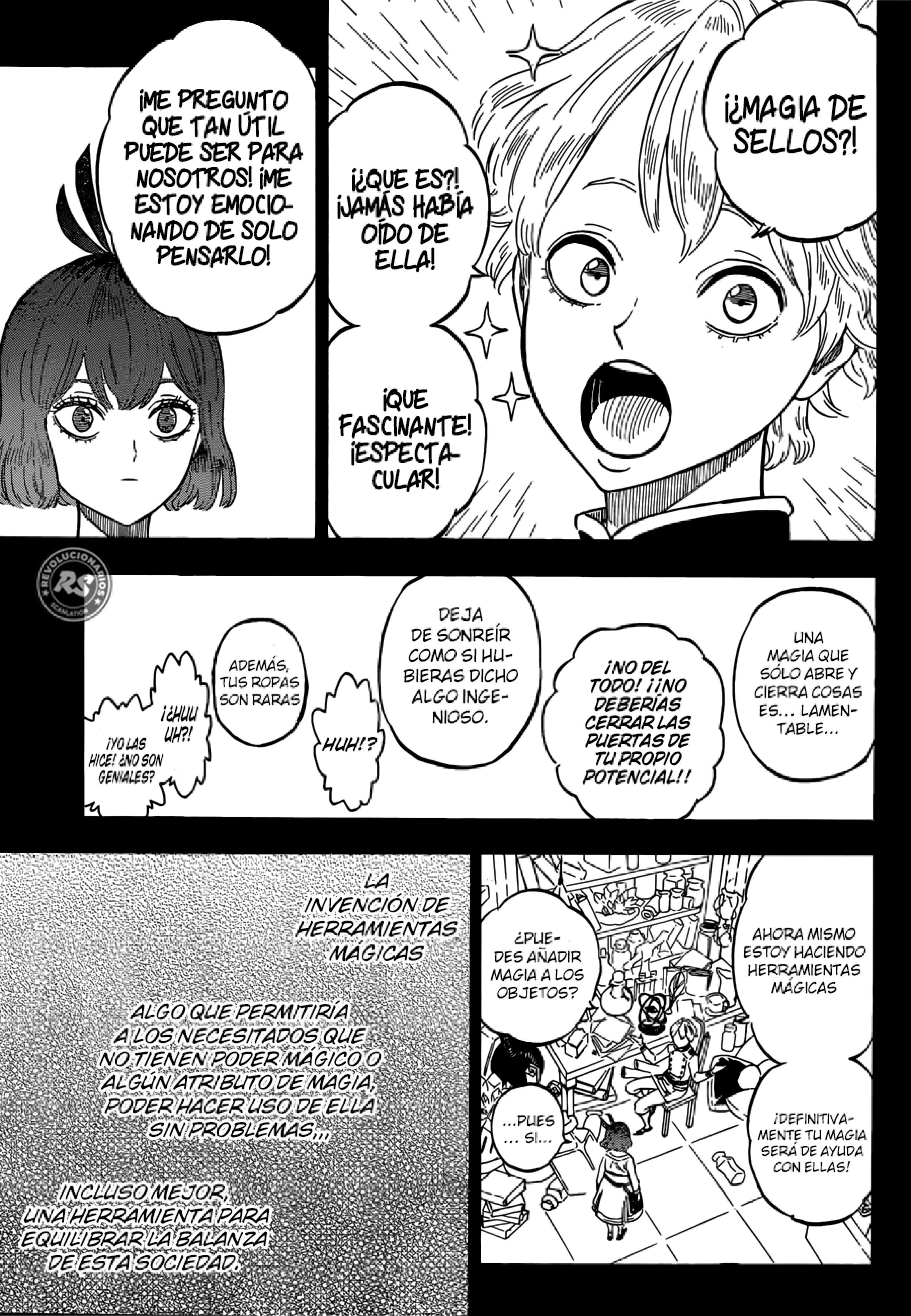 Read black Clover es Manga Online
