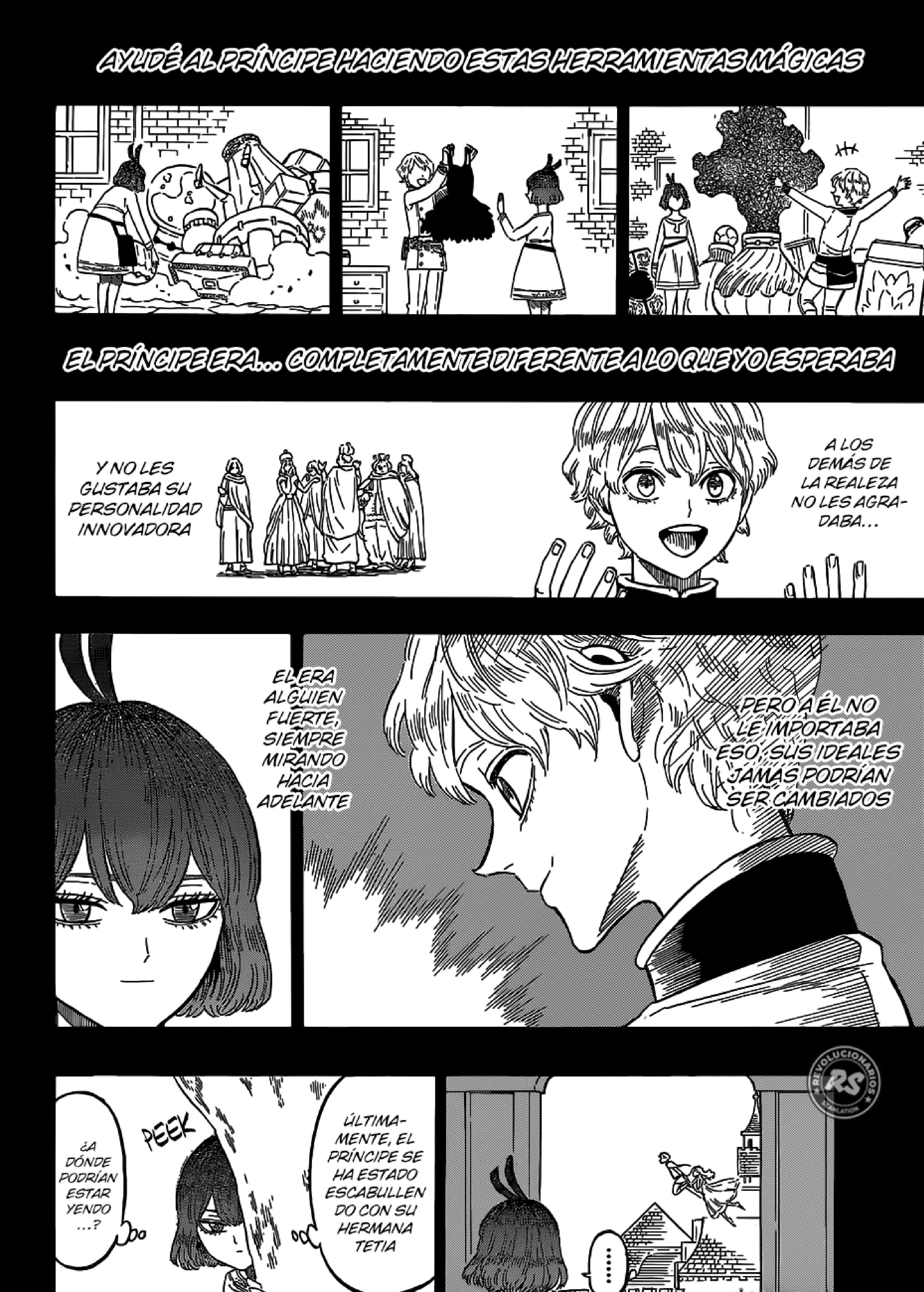 Read black Clover es Manga Online