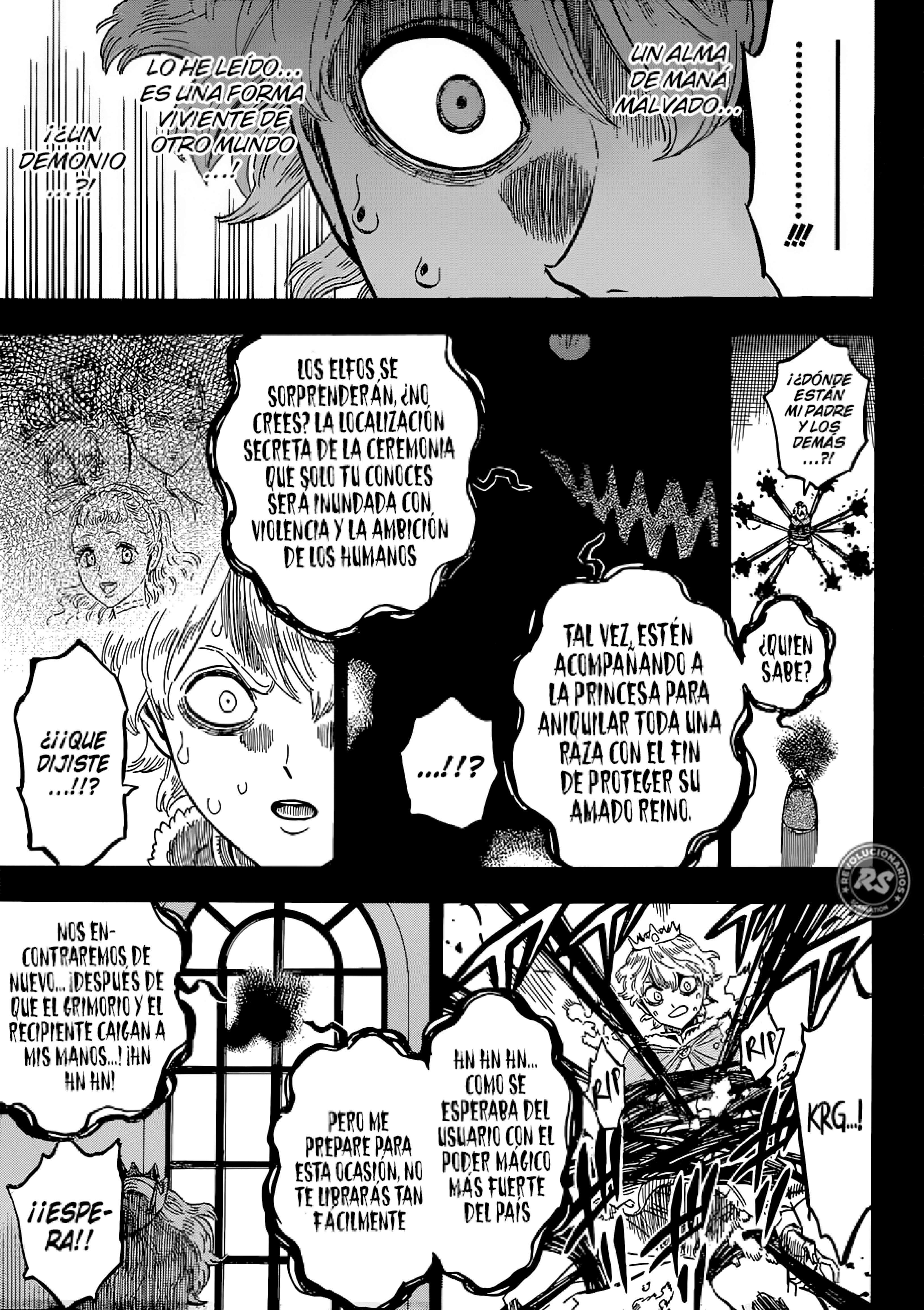 Read black Clover es Manga Online