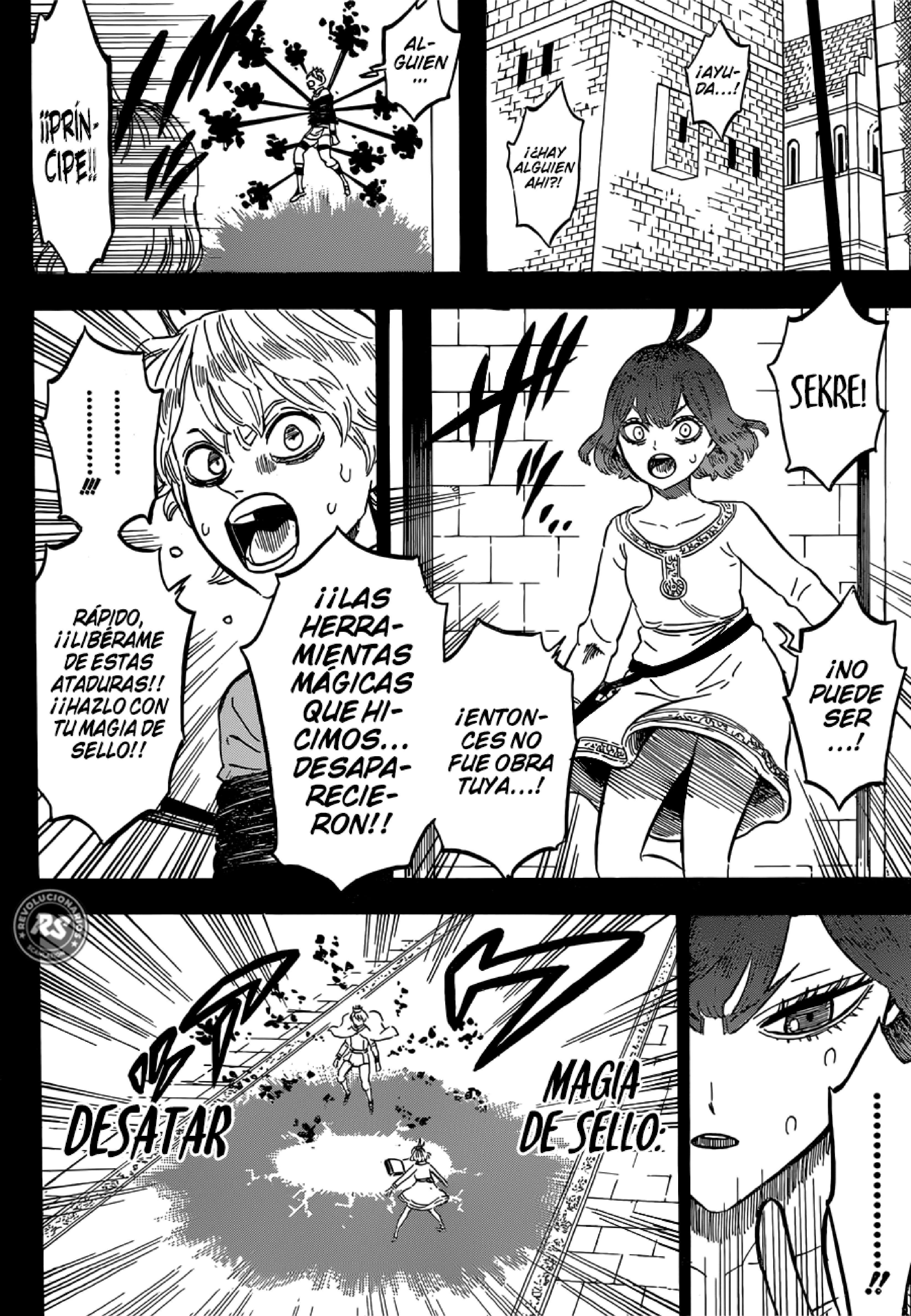 Read black Clover es Manga Online