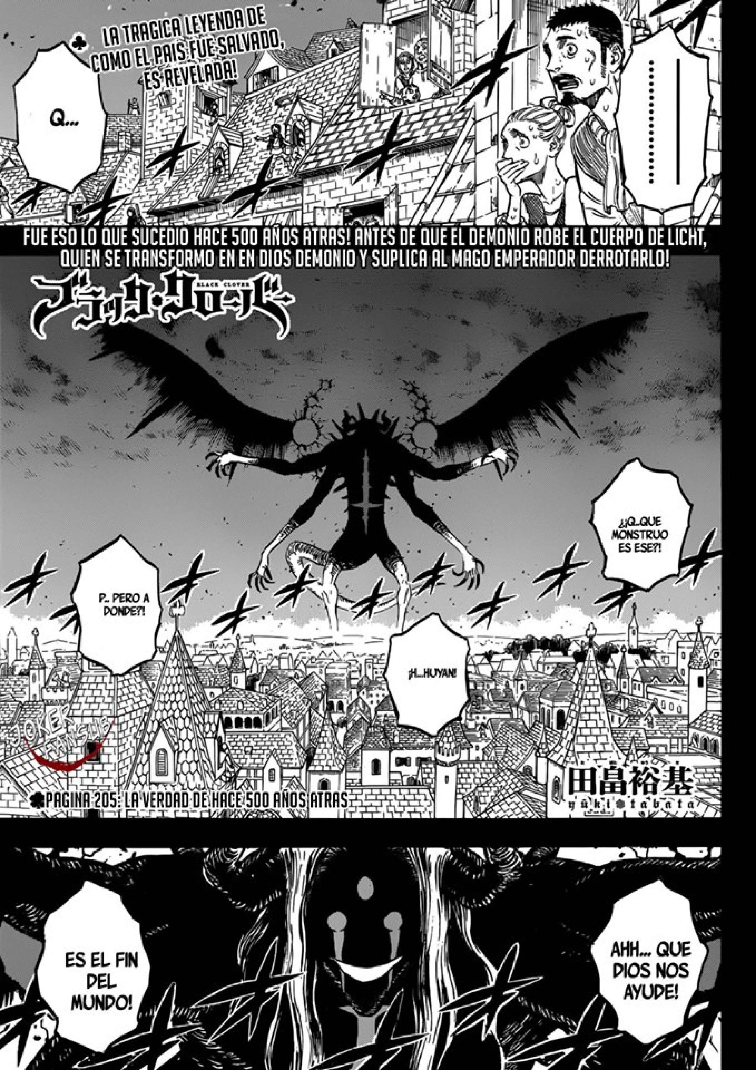 Read black Clover es Manga Online