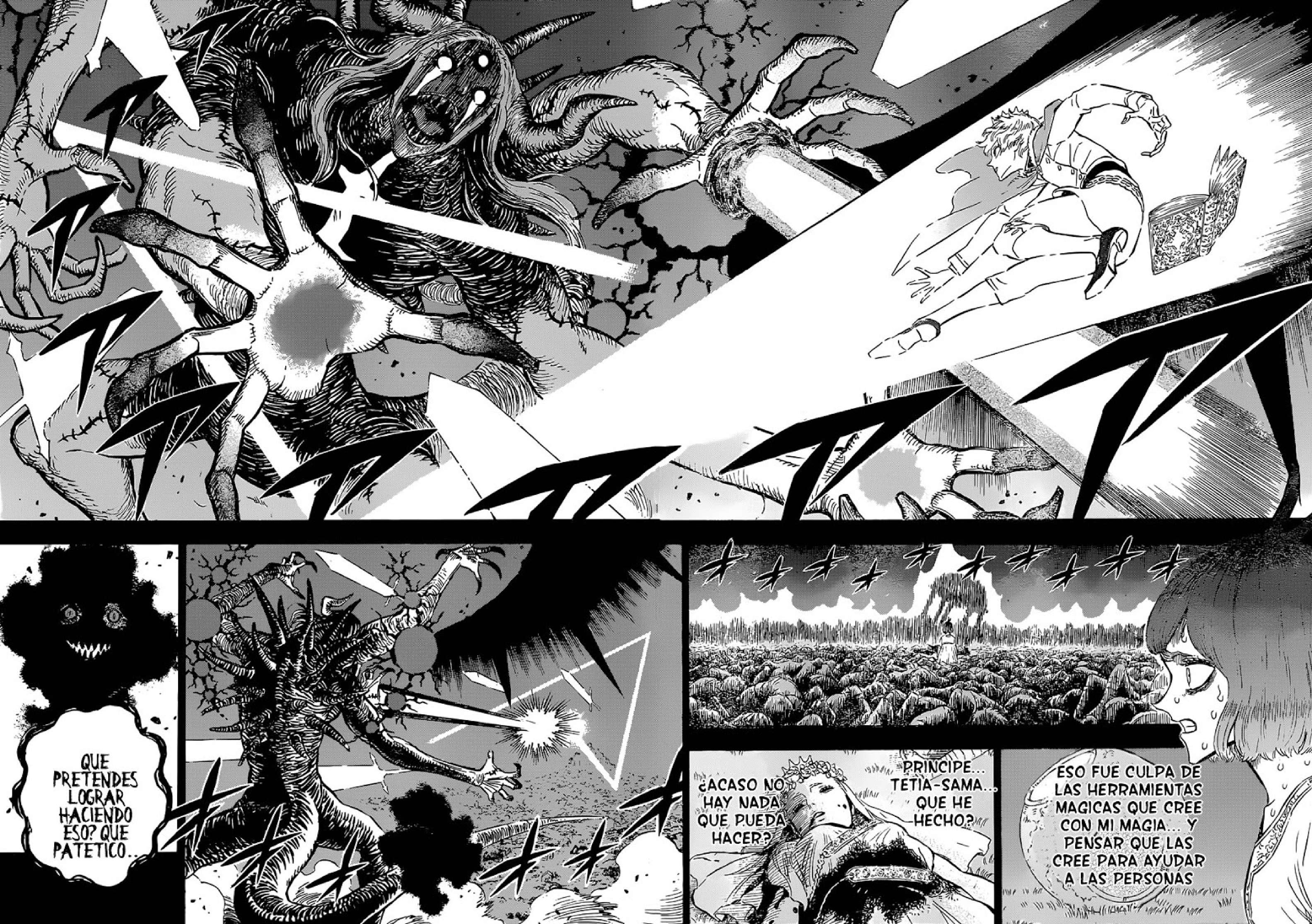 Read black Clover es Manga Online