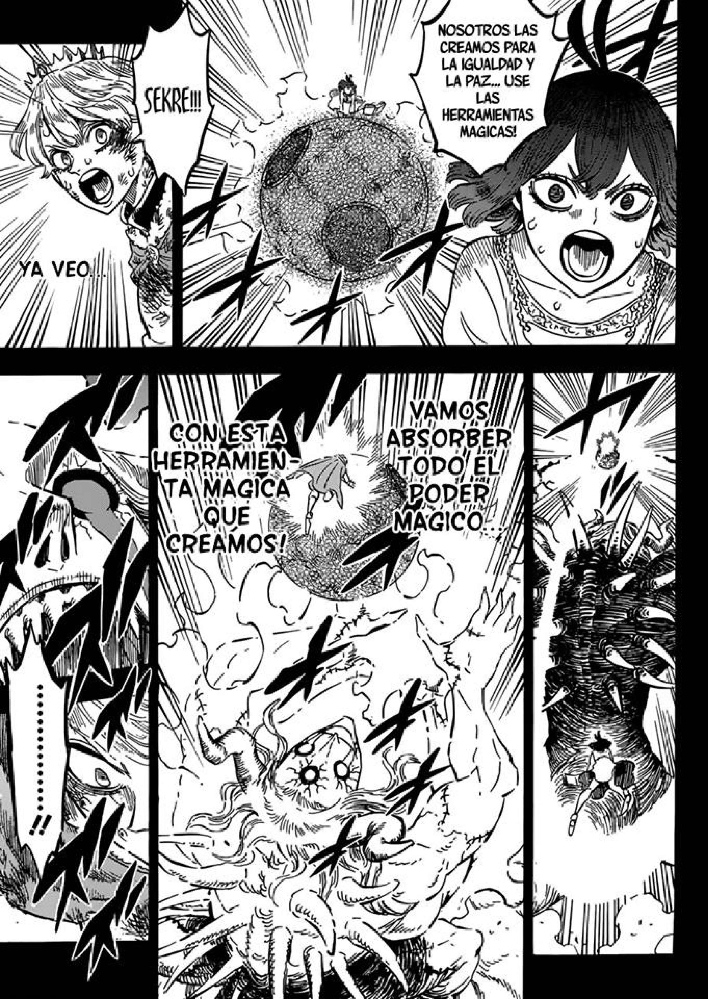 Read black Clover es Manga Online
