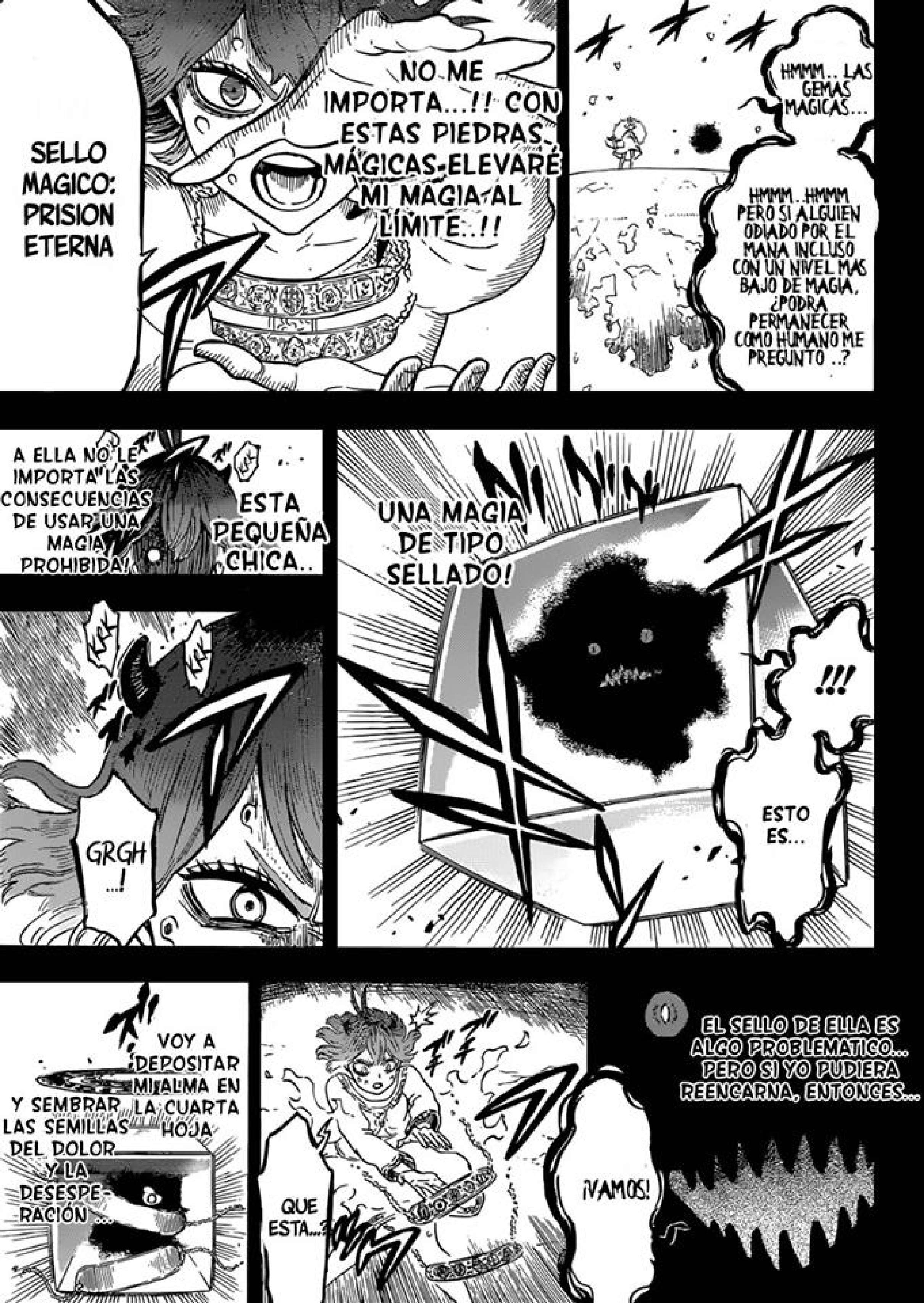 Read black Clover es Manga Online