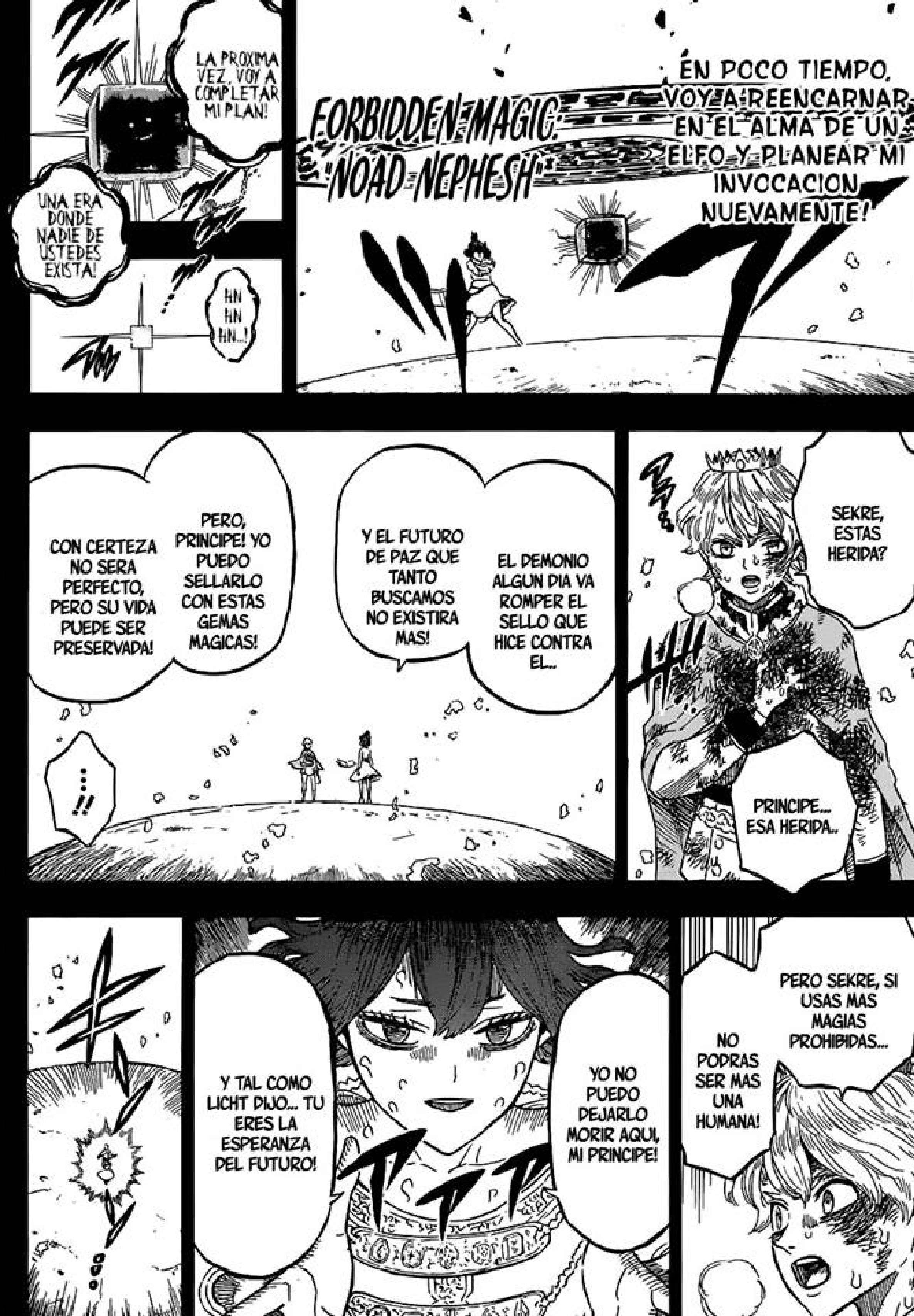 Read black Clover es Manga Online