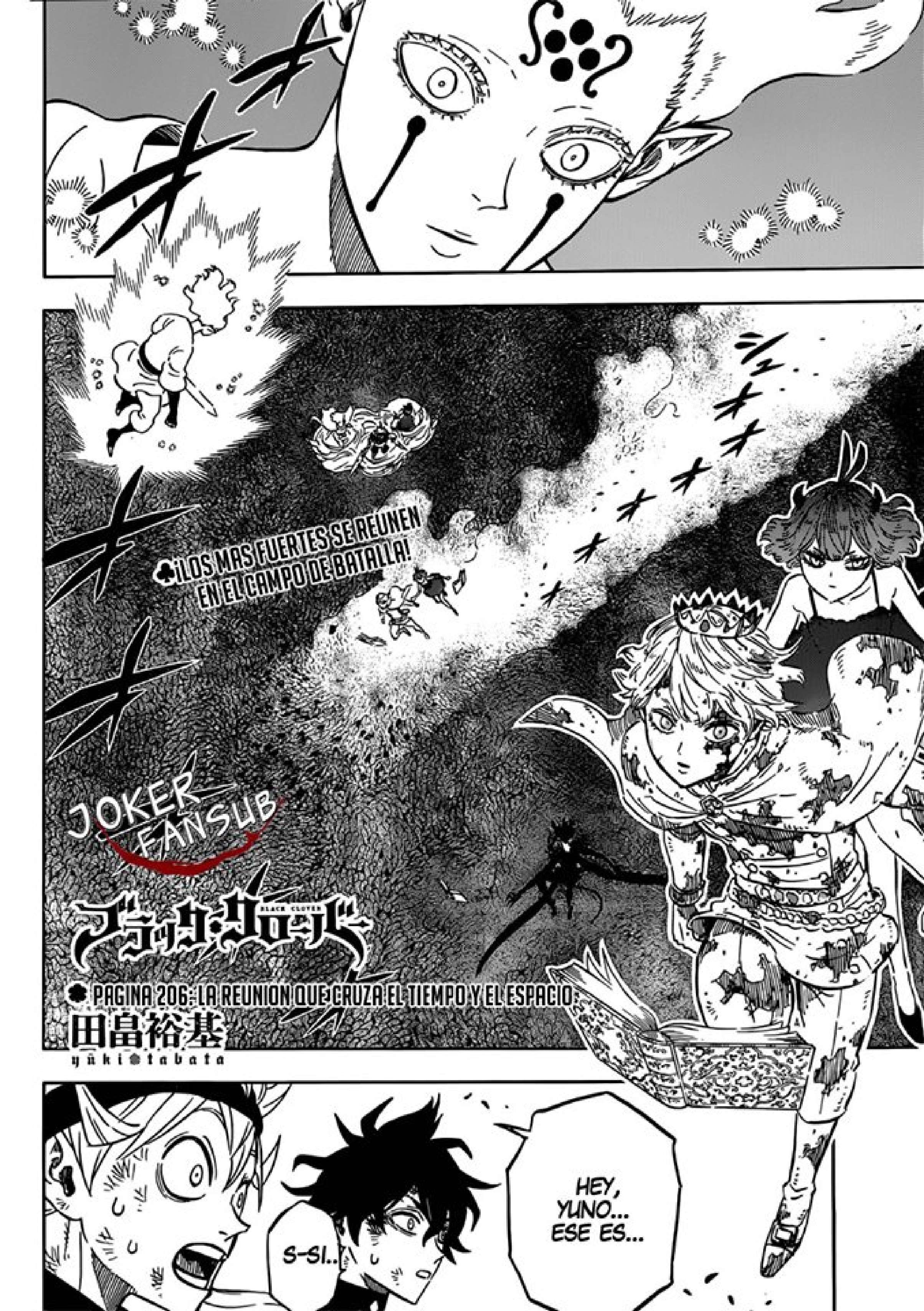 Read black Clover es Manga Online