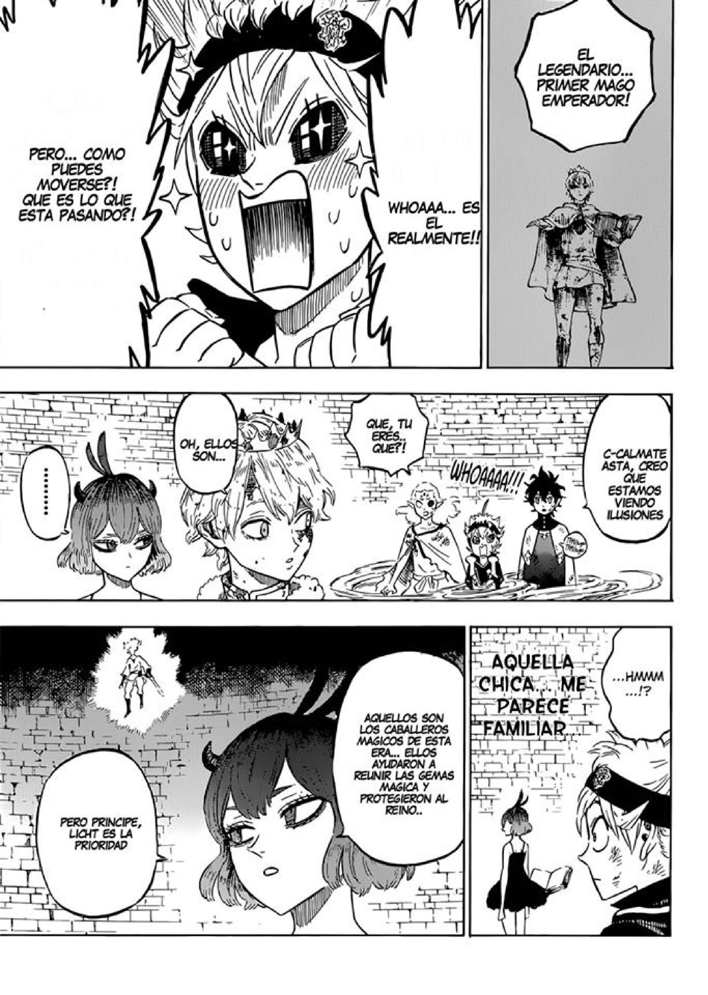 Read black Clover es Manga Online