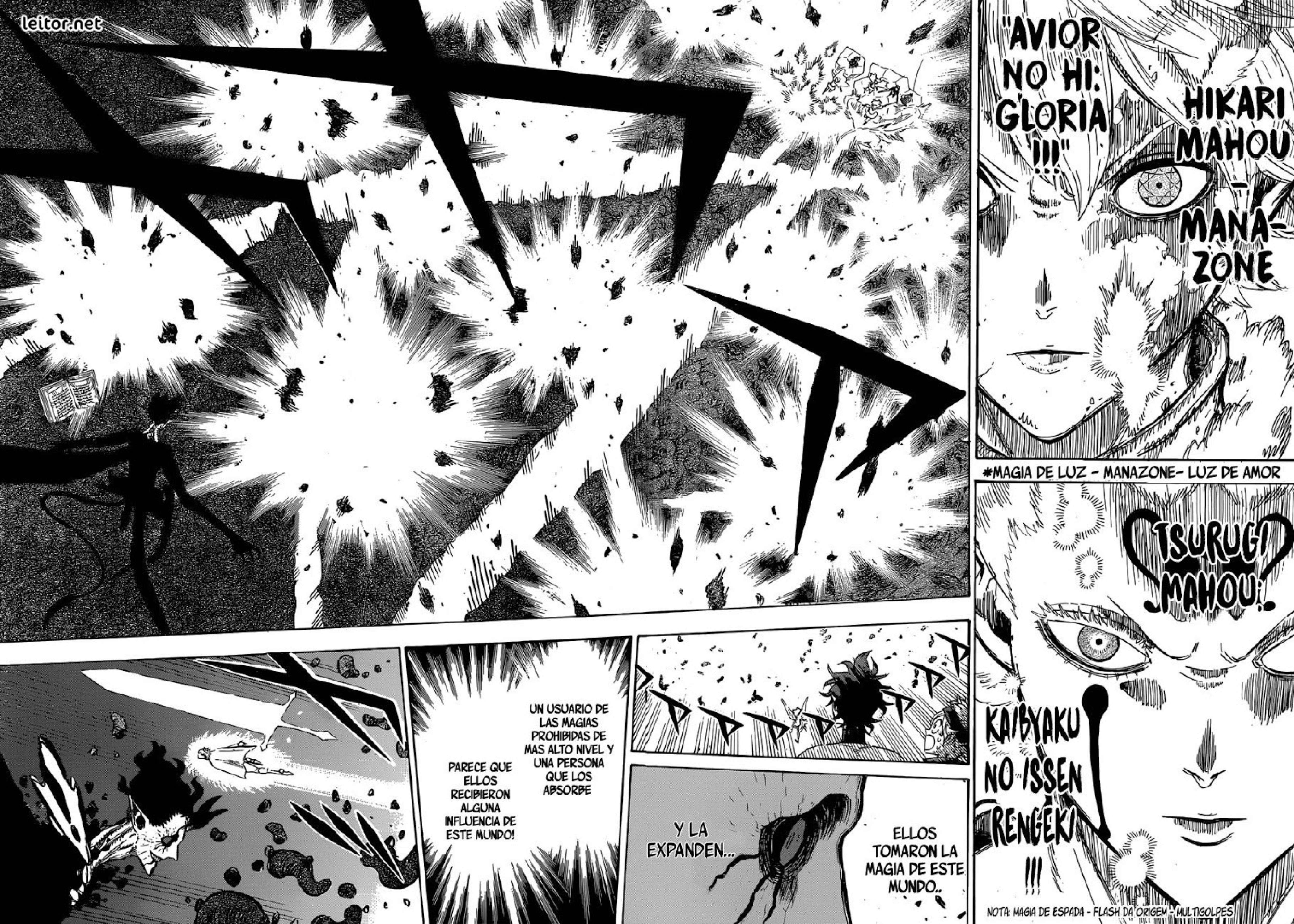 Read black Clover es Manga Online