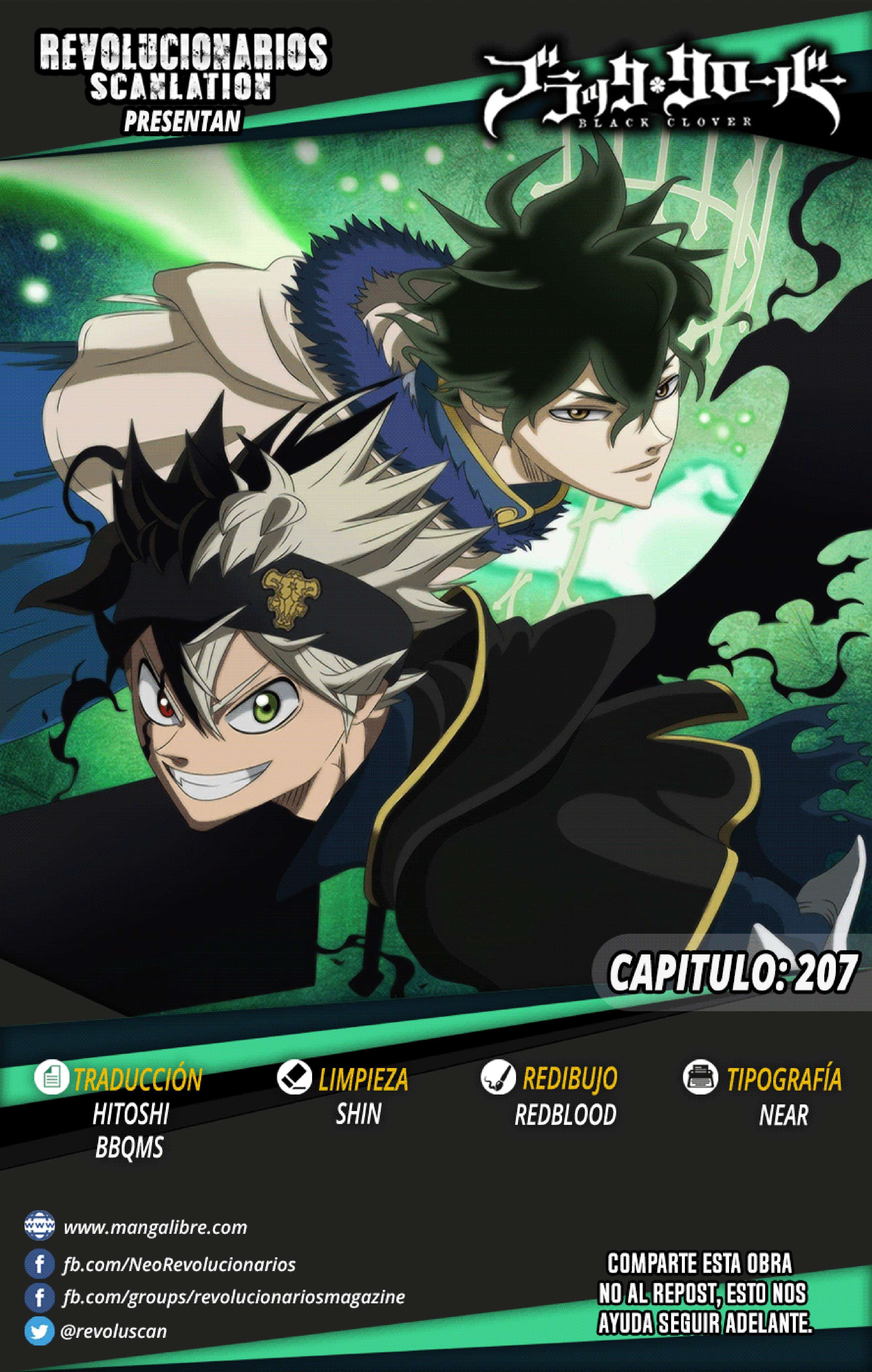 Read black Clover es Manga Online