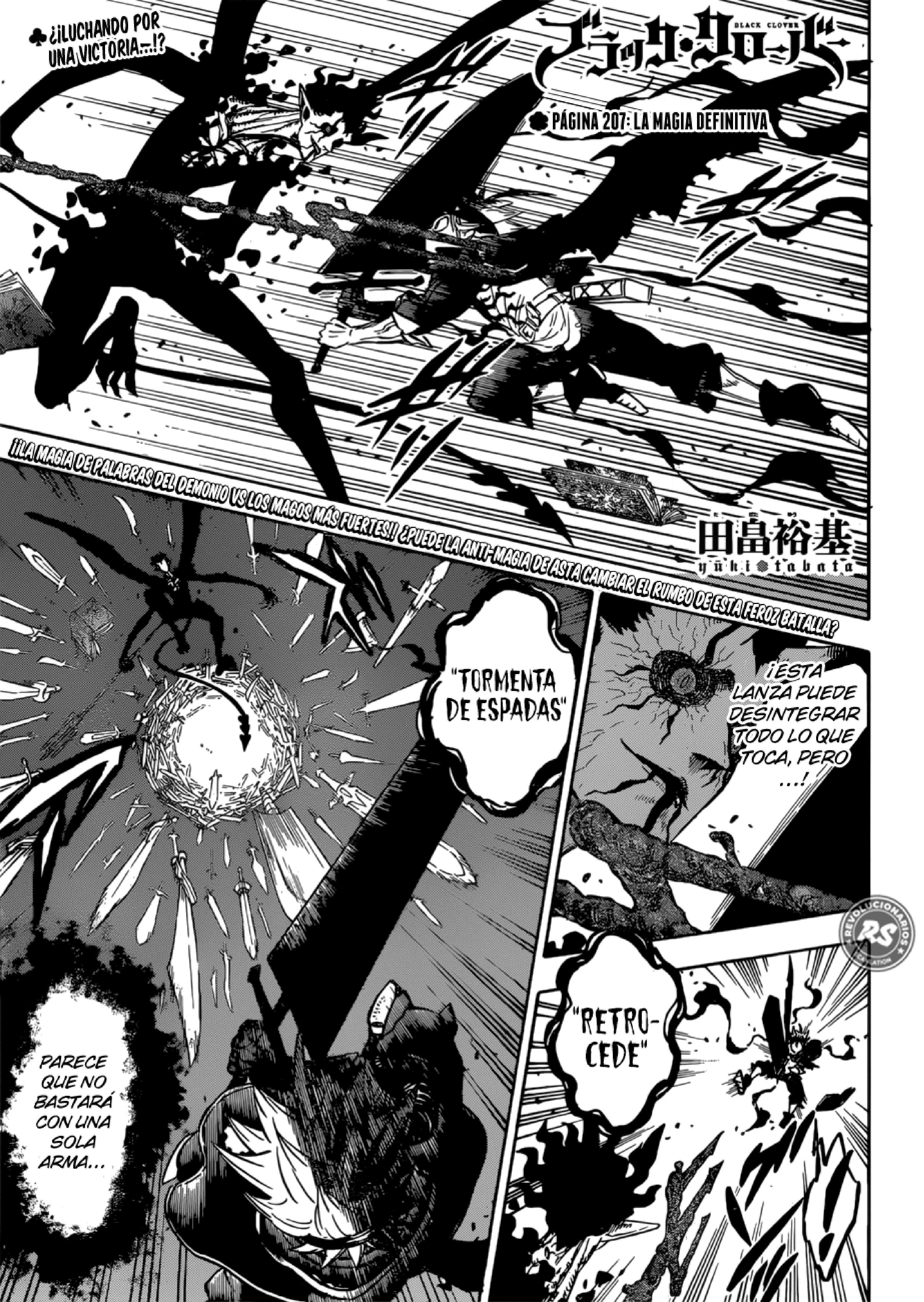 Read black Clover es Manga Online