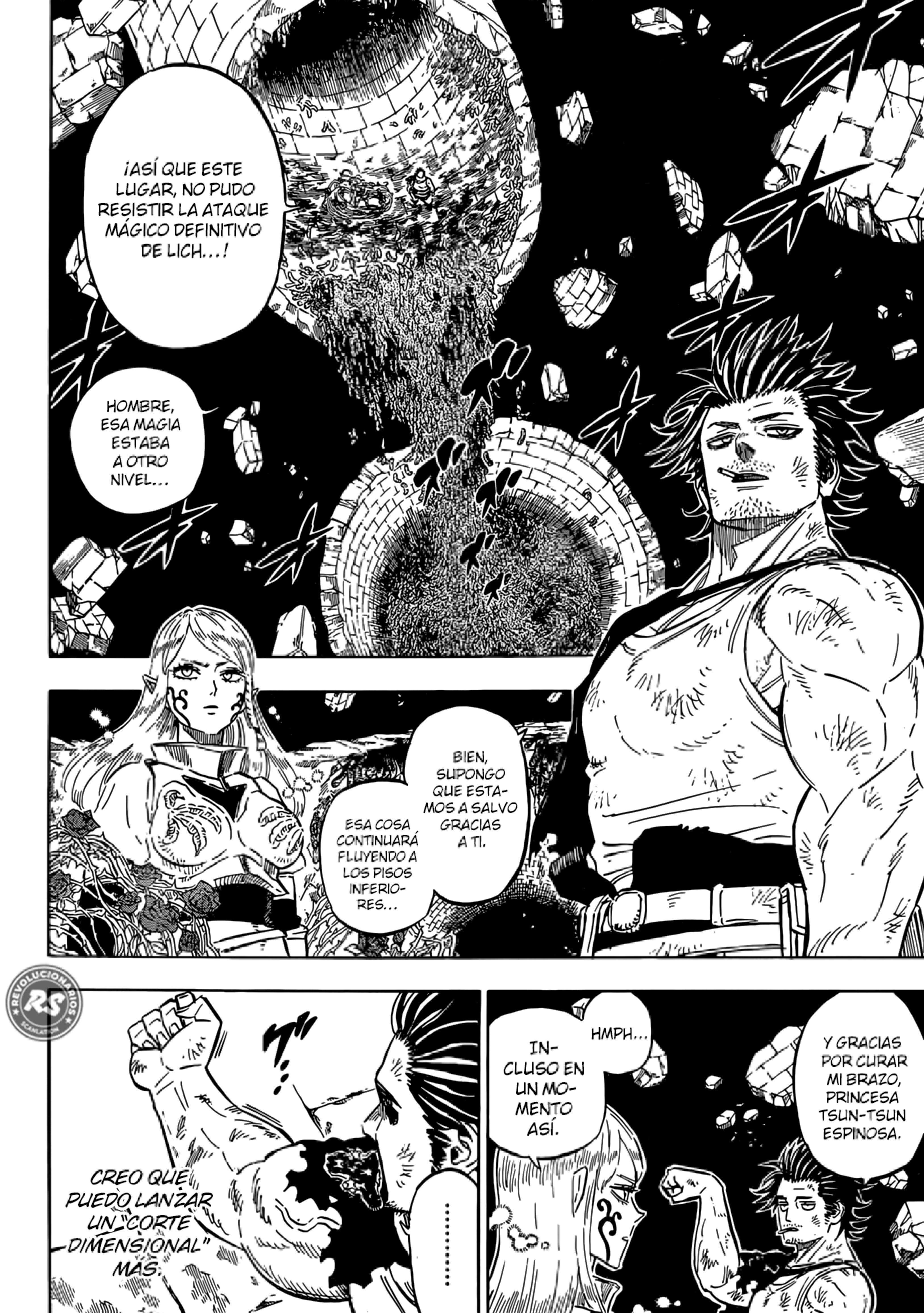 Read black Clover es Manga Online