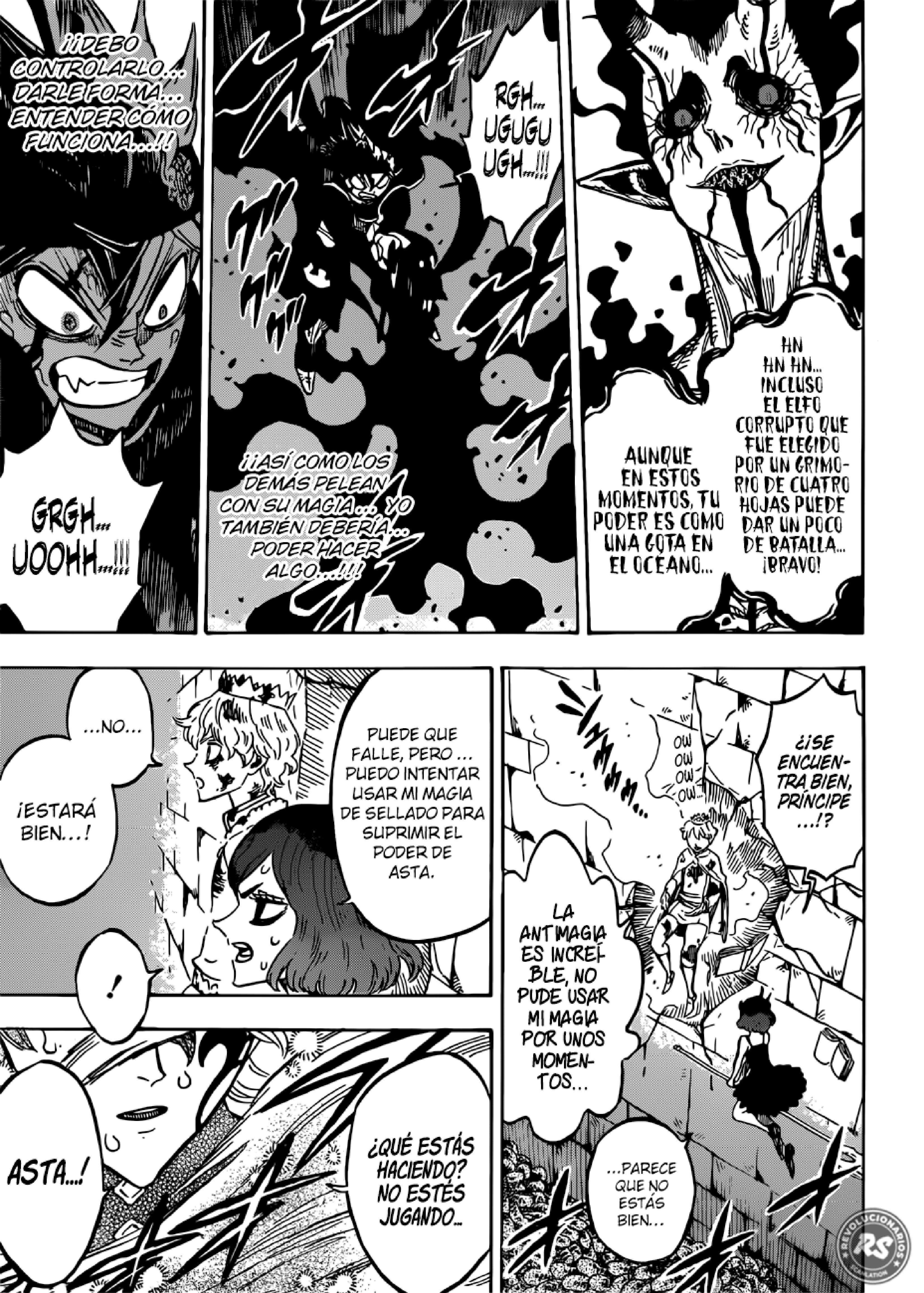 Read black Clover es Manga Online