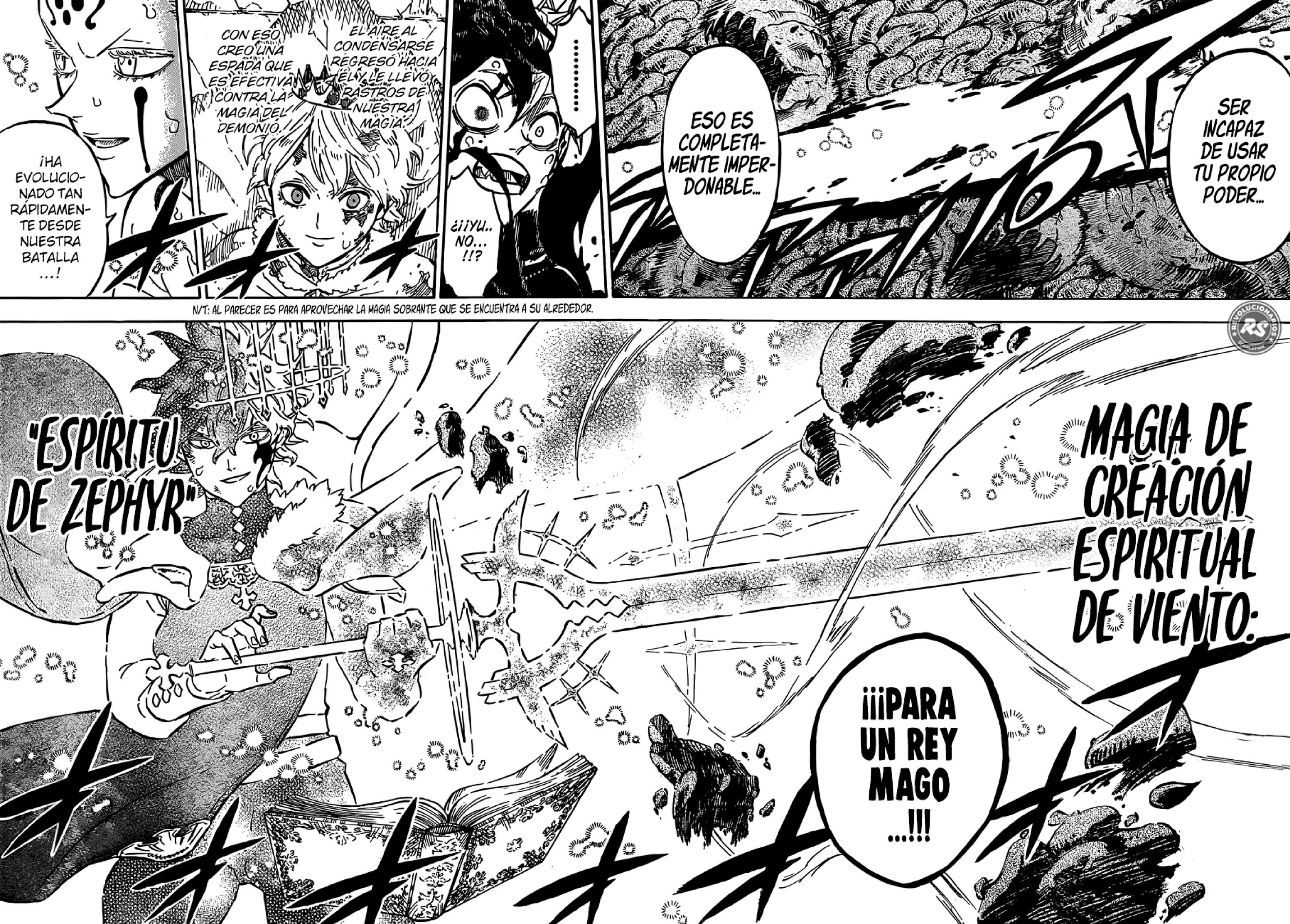 Read black Clover es Manga Online
