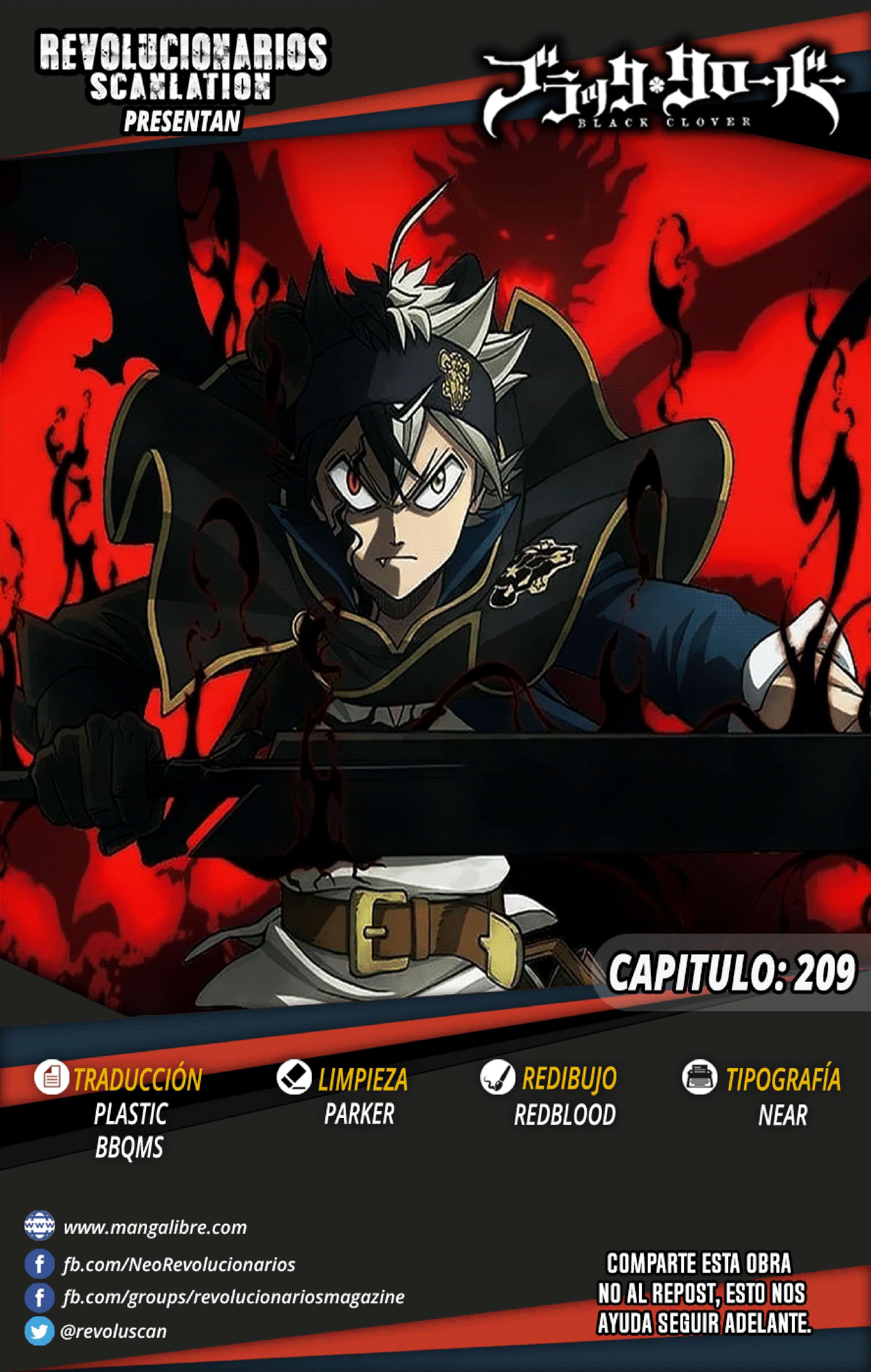 Read black Clover es Manga Online