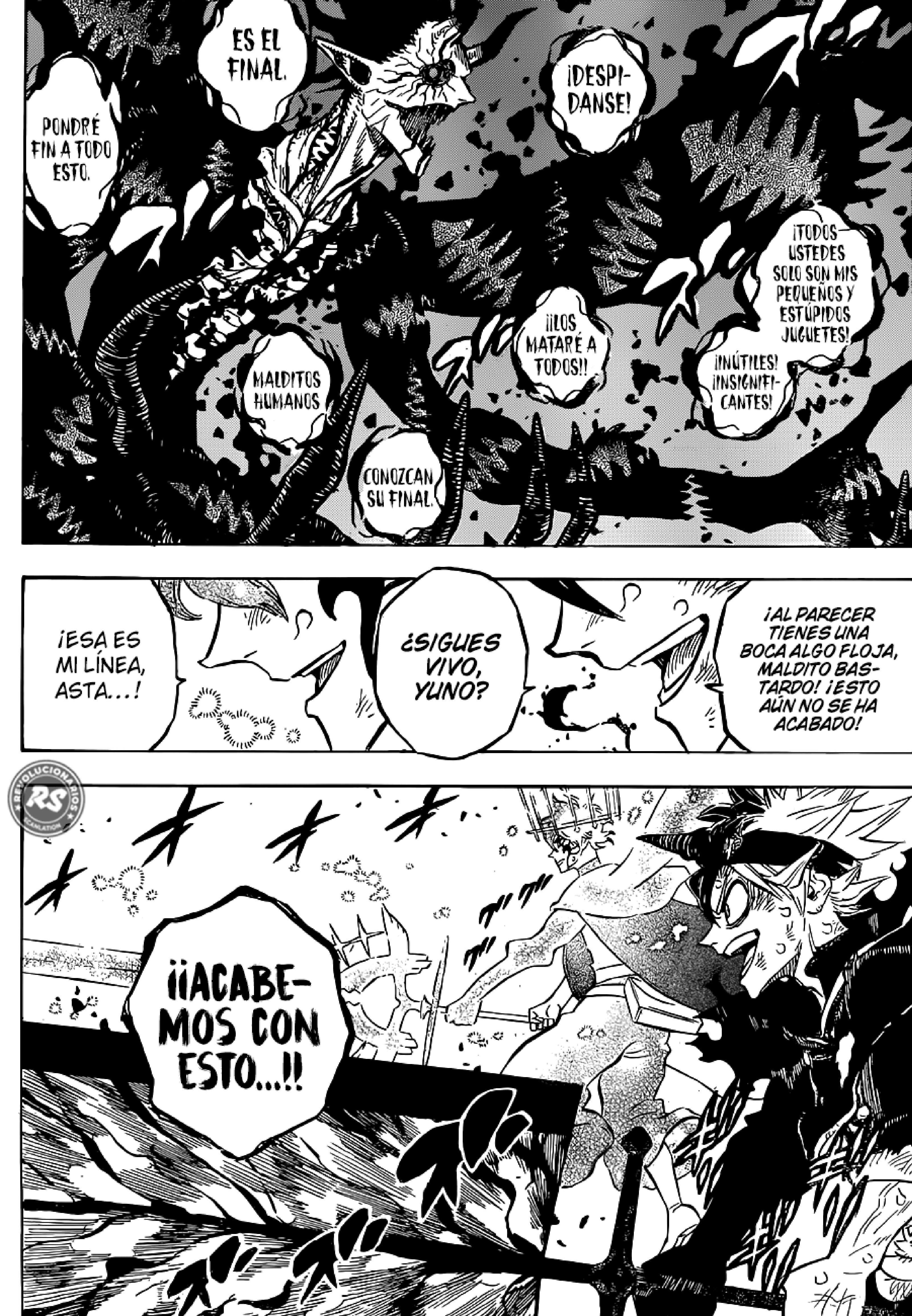 Read black Clover es Manga Online