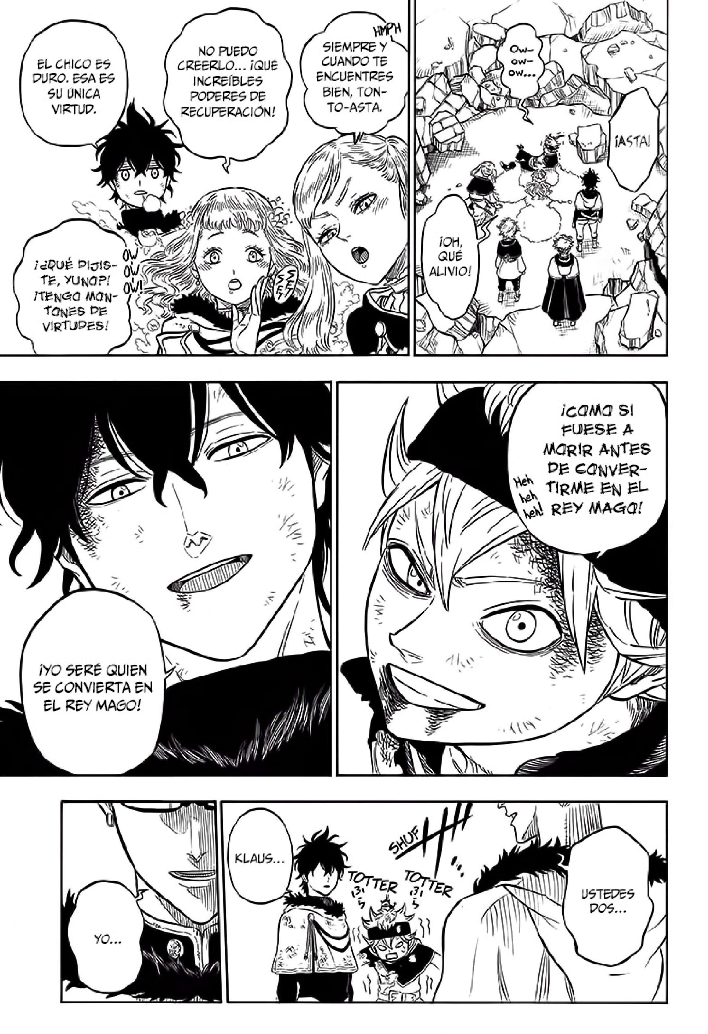 Read black Clover es Manga Online