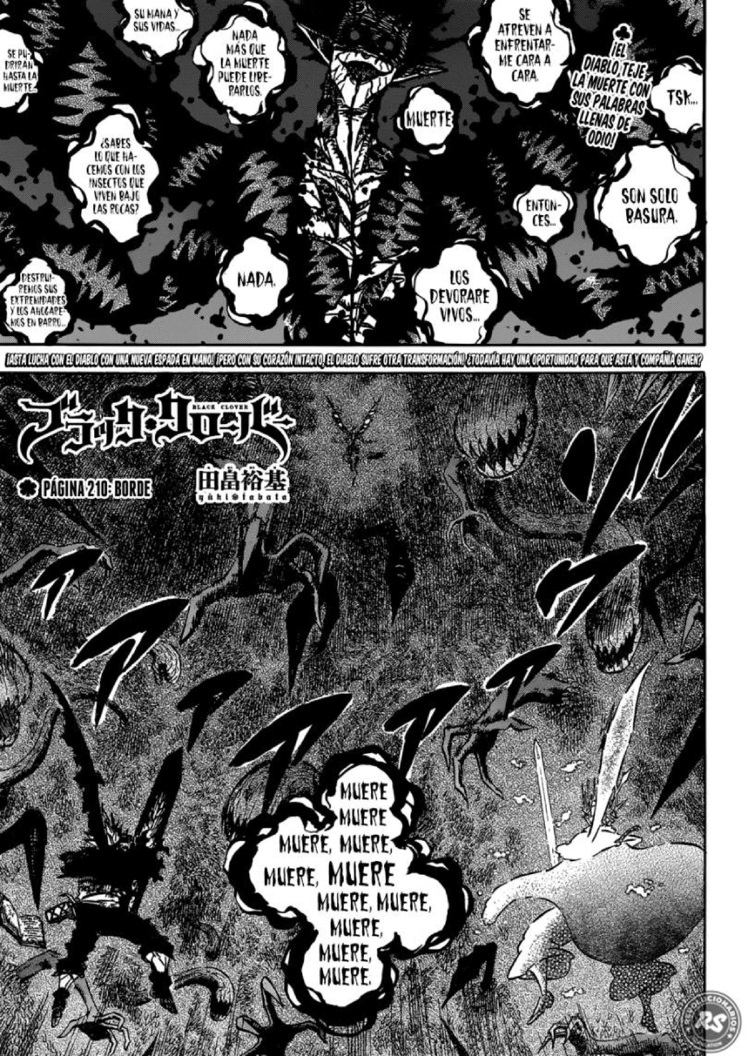 Read black Clover es Manga Online