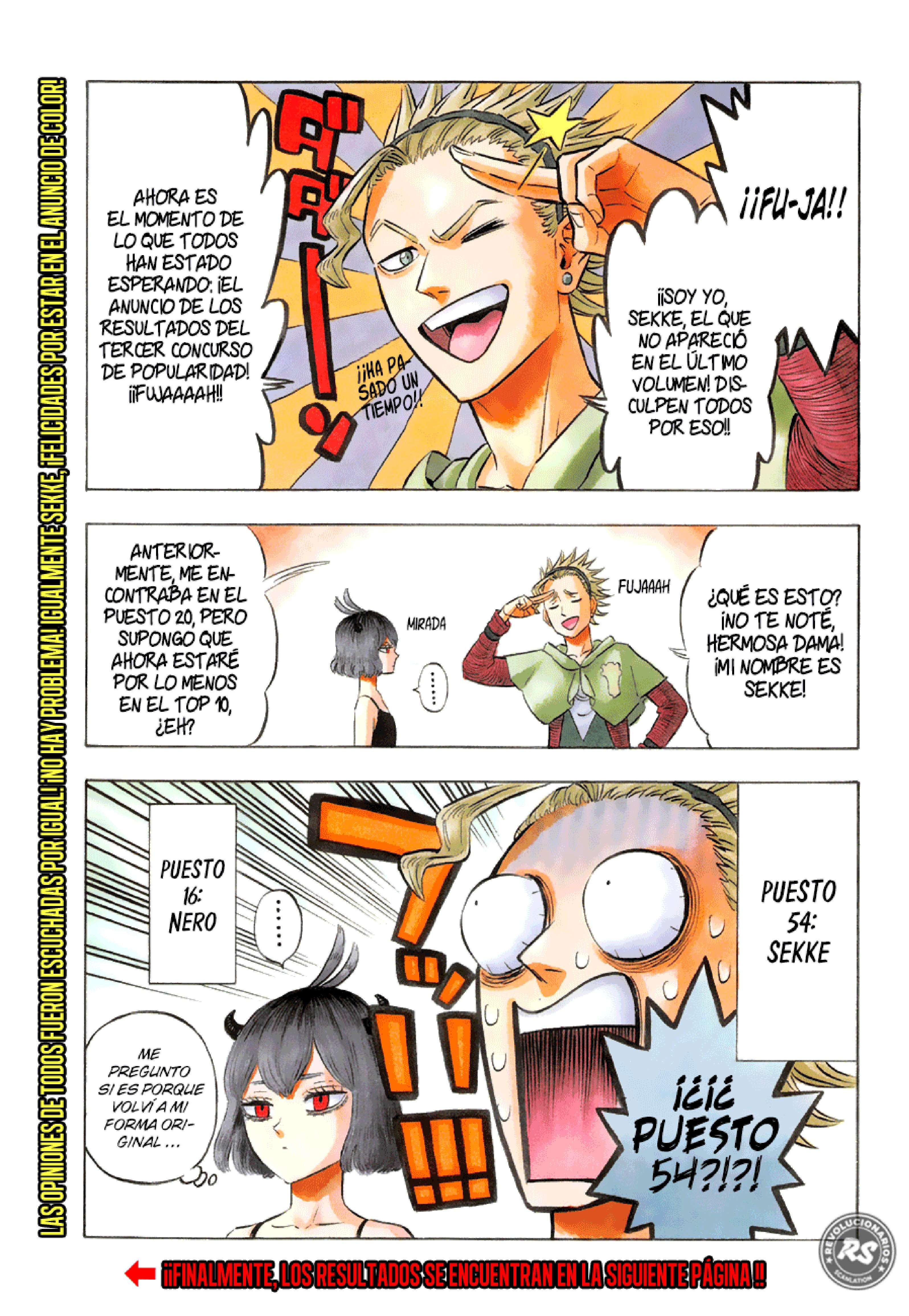 Read black Clover es Manga Online