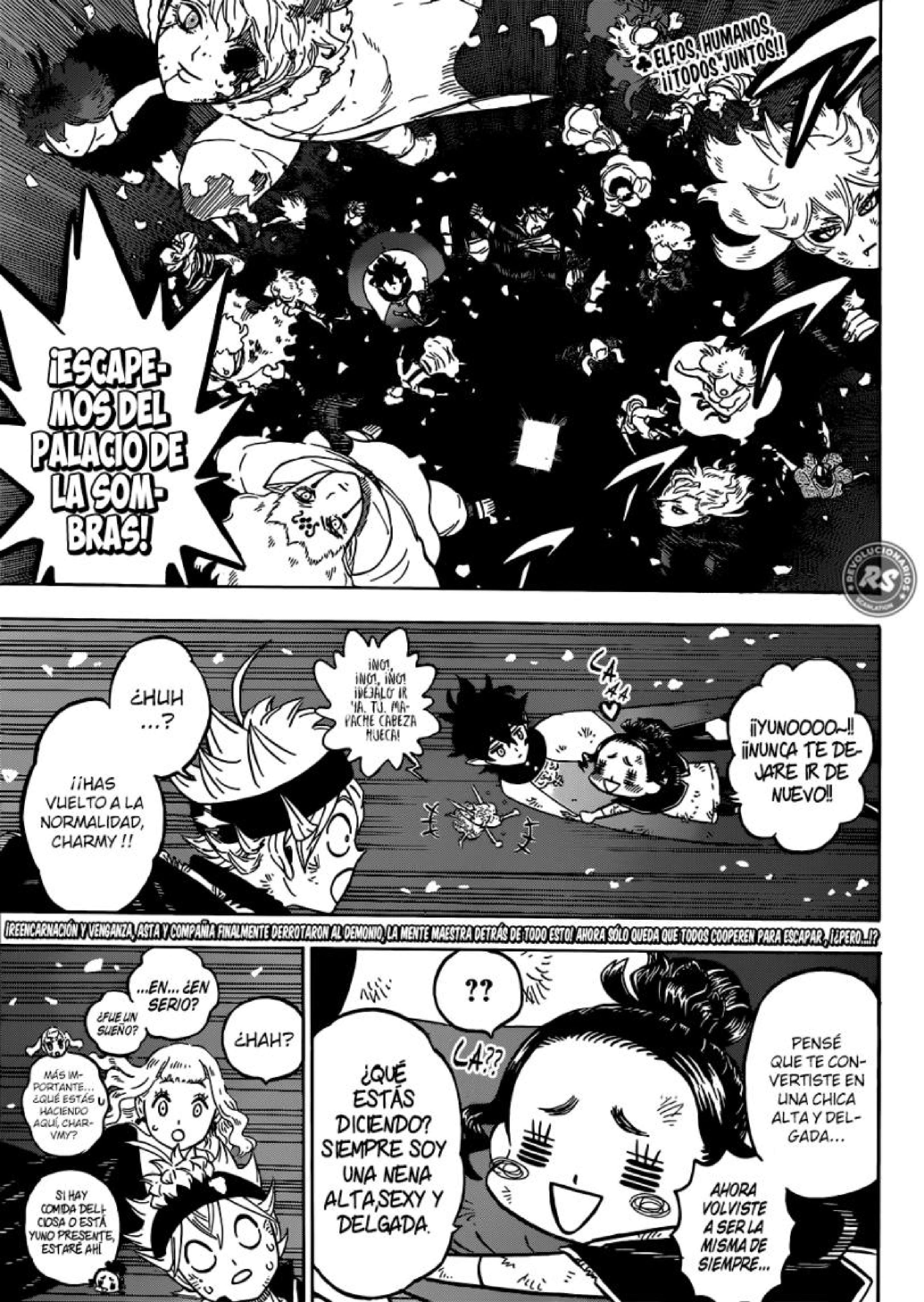 Read black Clover es Manga Online