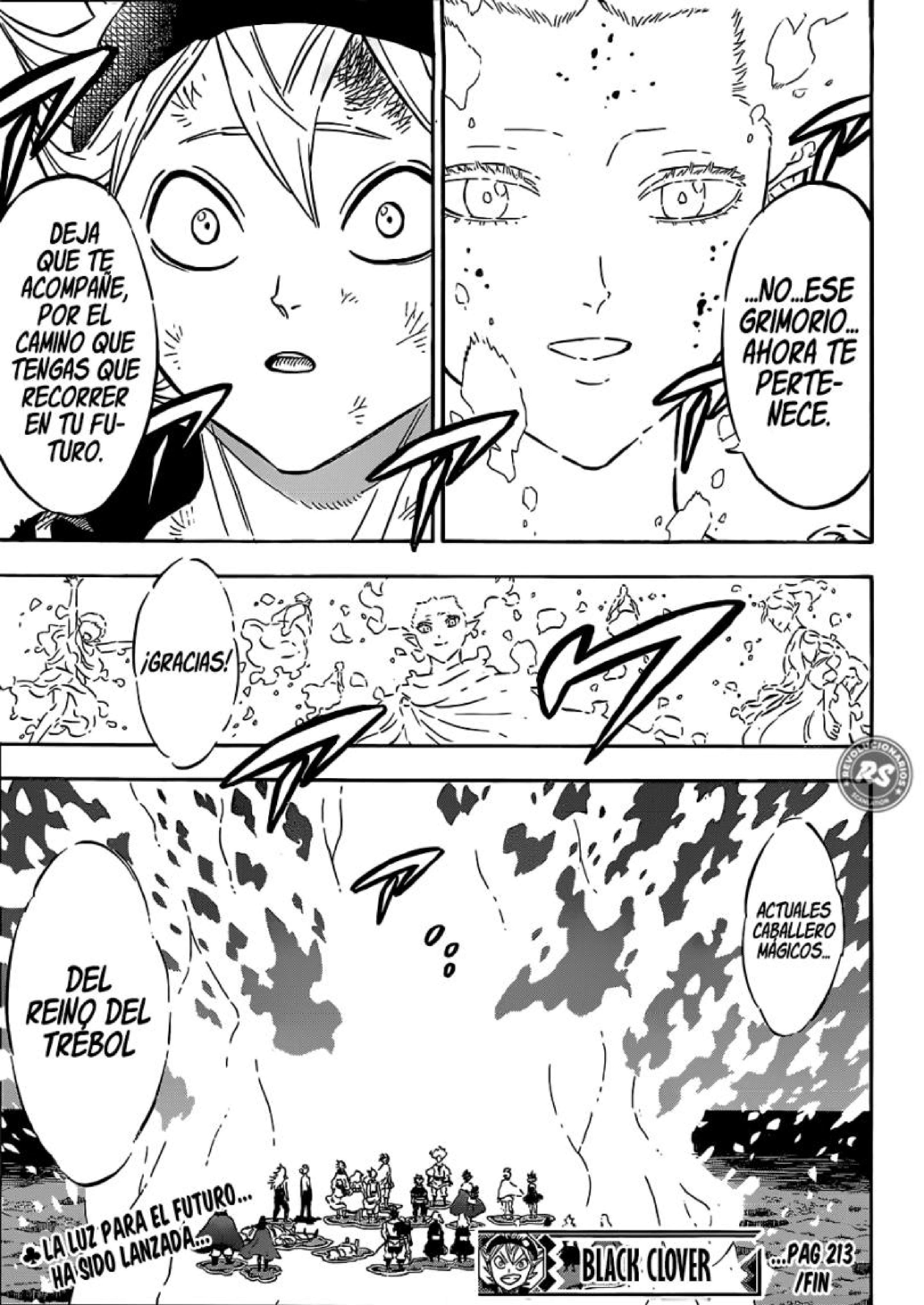 Read black Clover es Manga Online